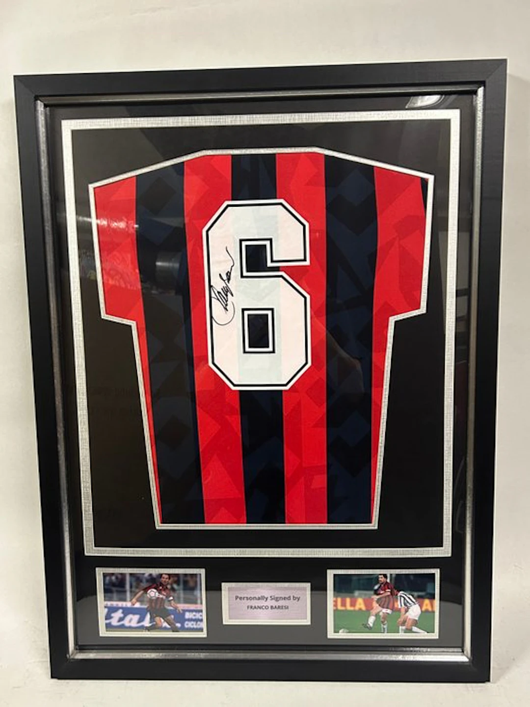 AC Milan - Italian Football League - Franco Baresi - 1993 - Football jersey