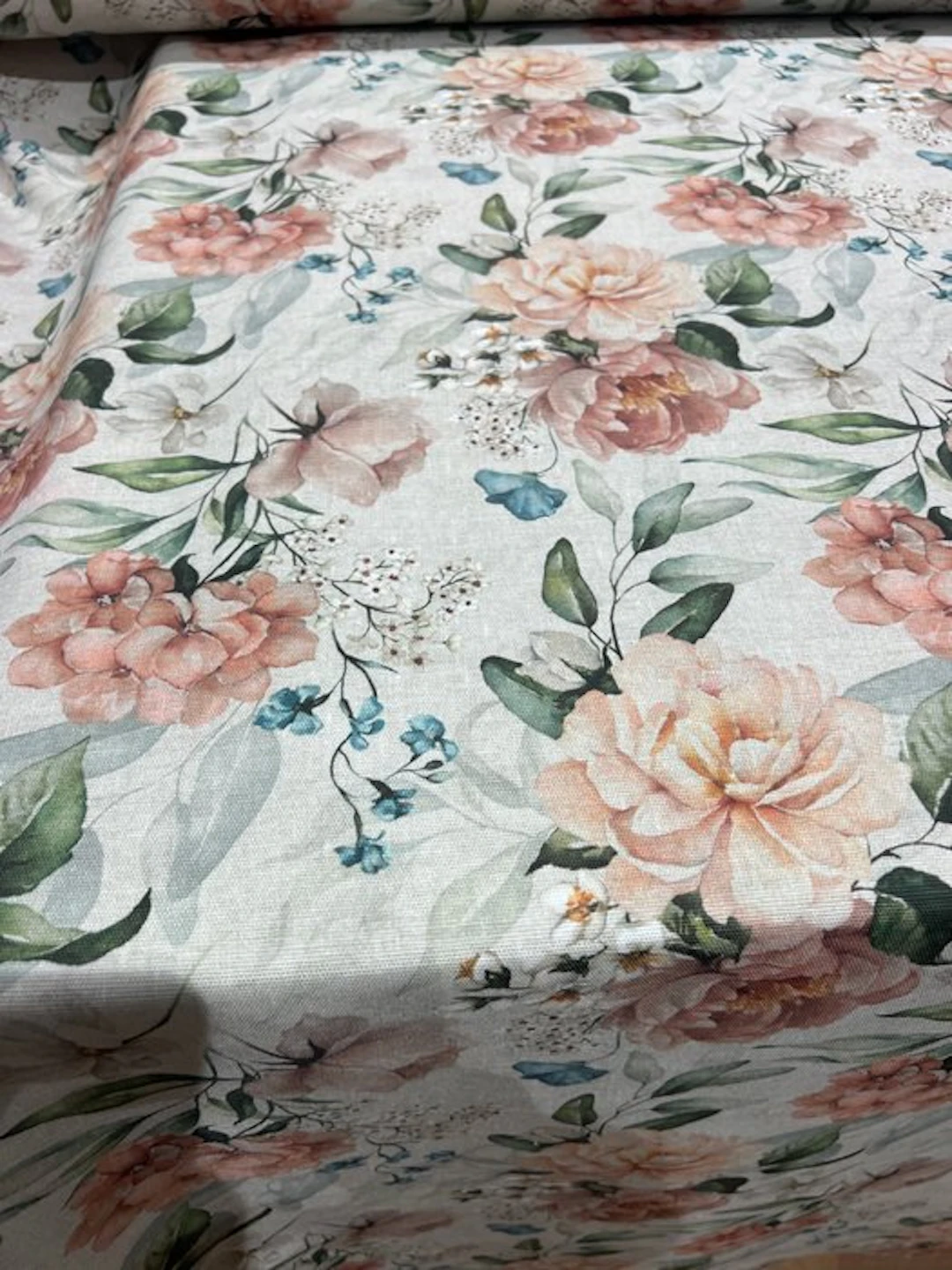 Floral print 500 x 280 - Upholstery fabric - 500 cm - 280 cm