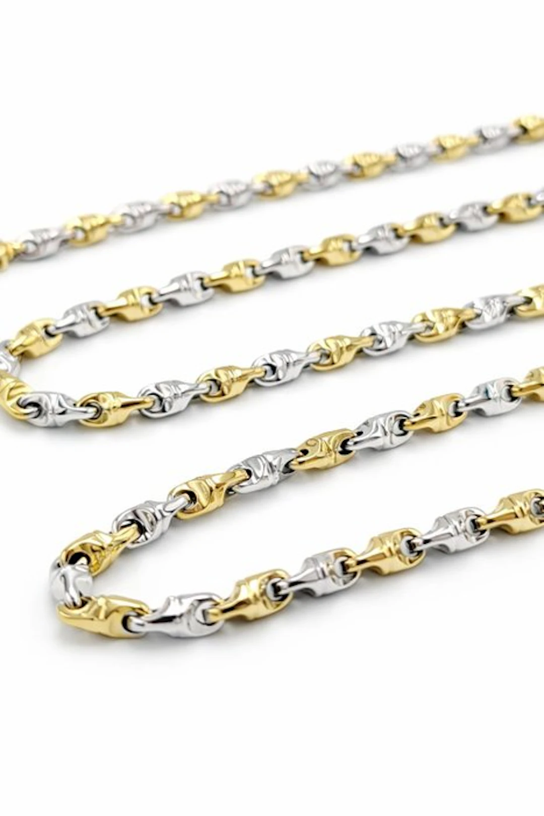 Necklace - 18 kt. Yellow gold, White gold - Maistrellosrl