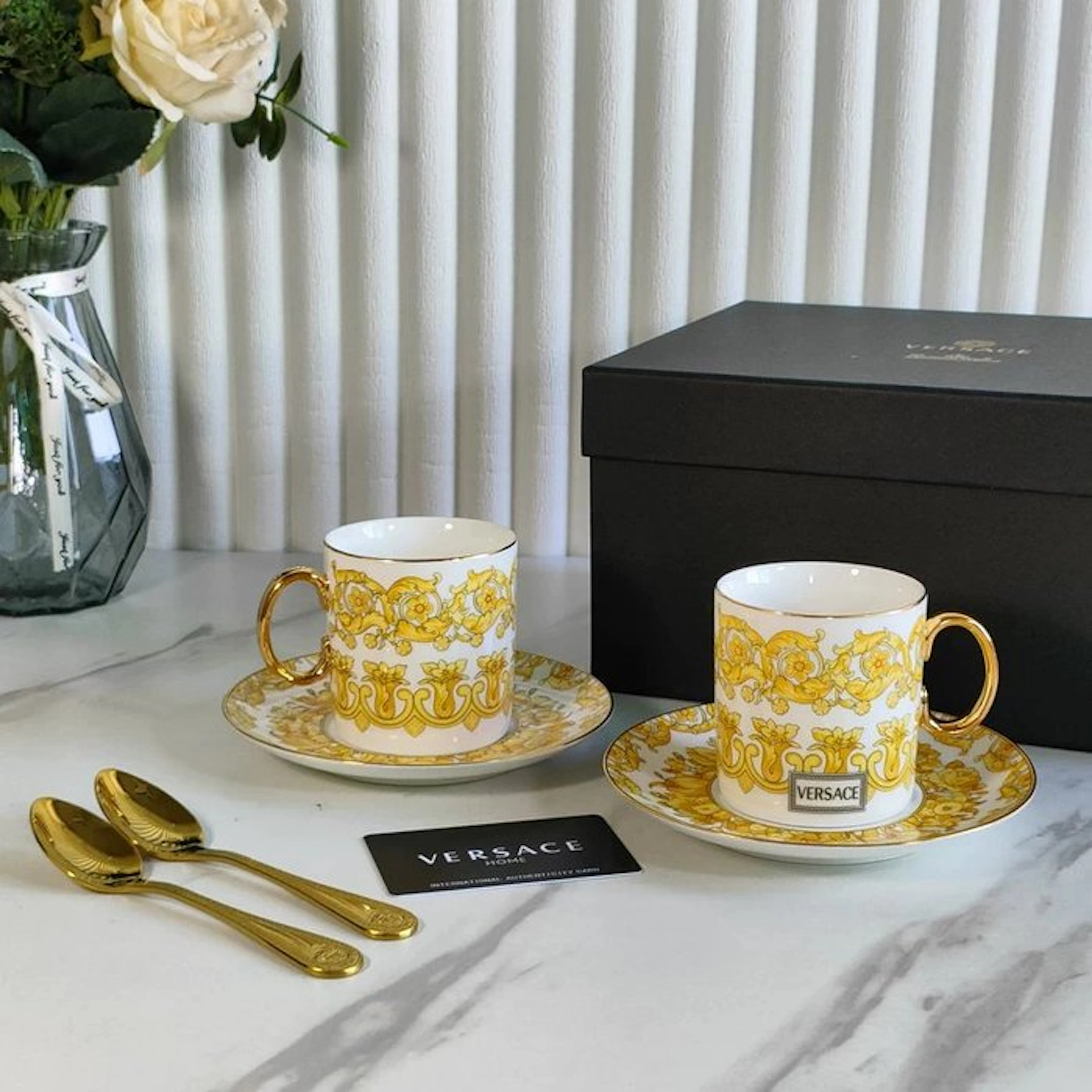 Versace - Coffee service (6) - Porcelain