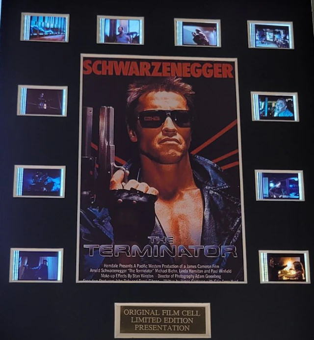 Terminator - Framed Film Cell Display with COA
