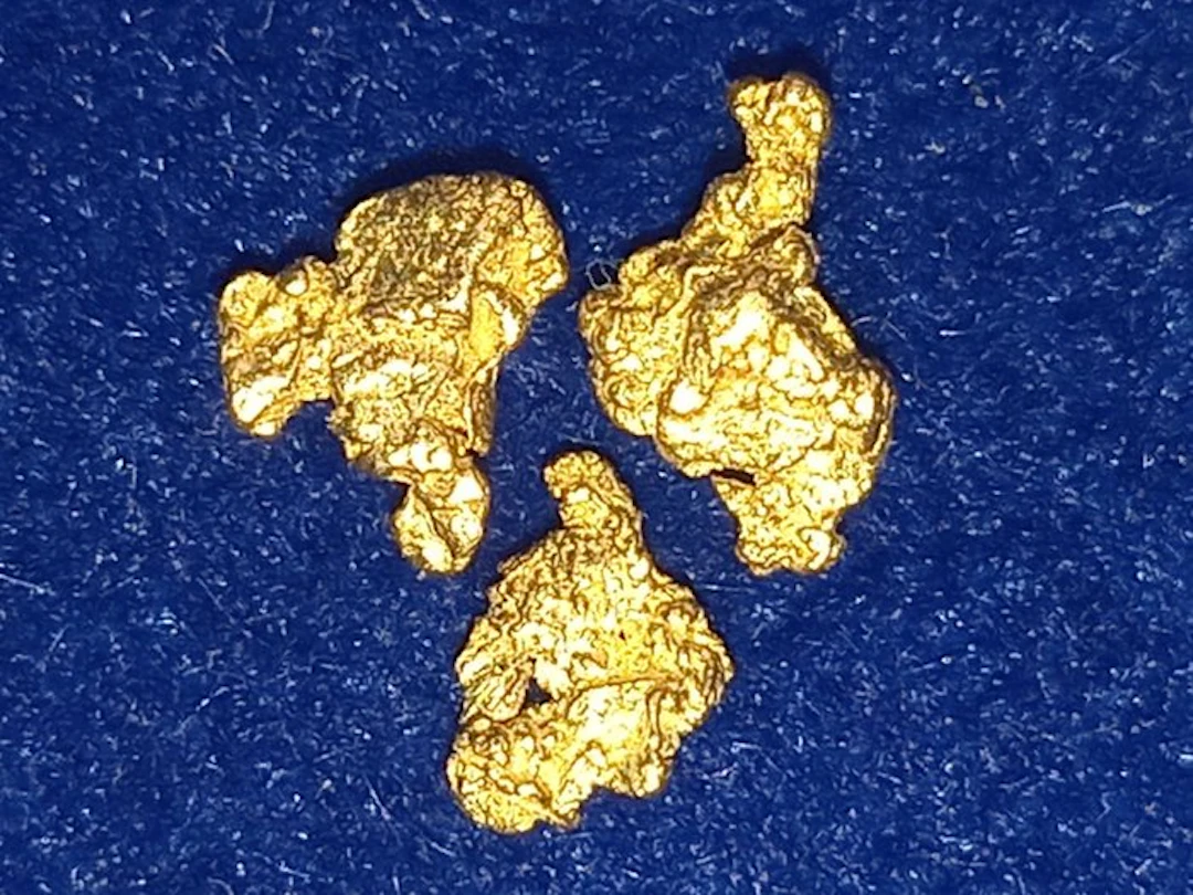 Brilliant Gold Nuggets - Yukon/Canada Nuggets- 0.27 g