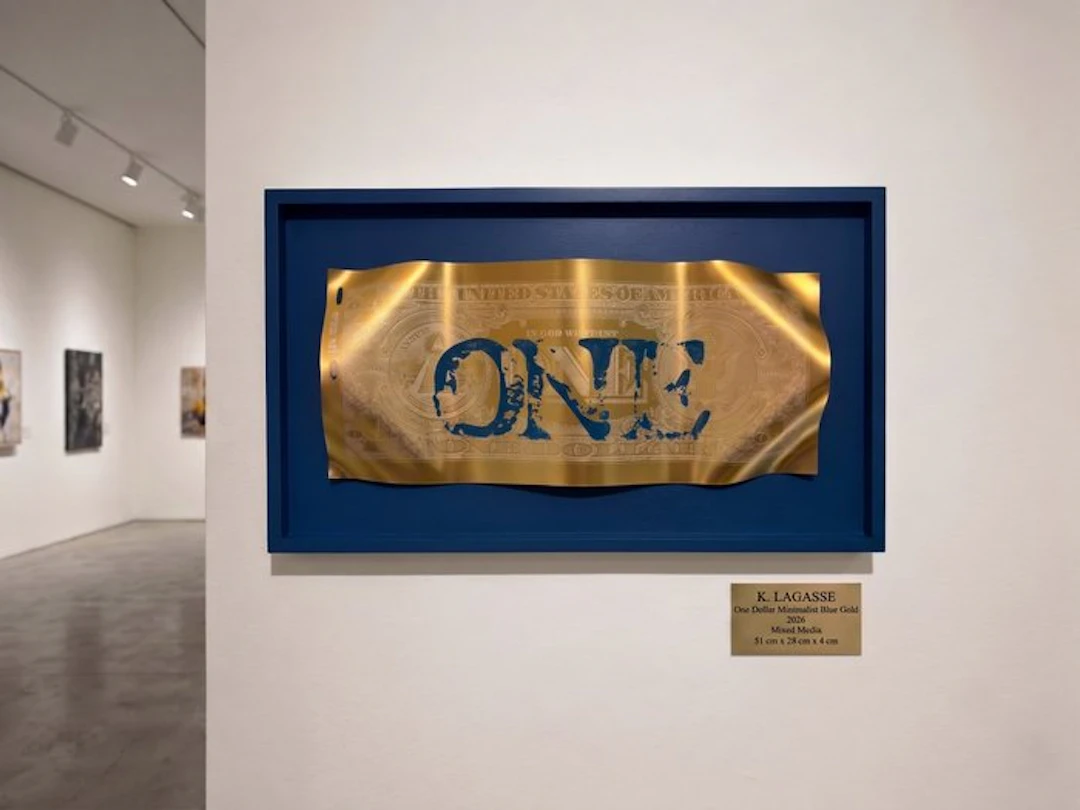 Karl Lagasse - Sculpture Alluminium et Bois NEW *One...