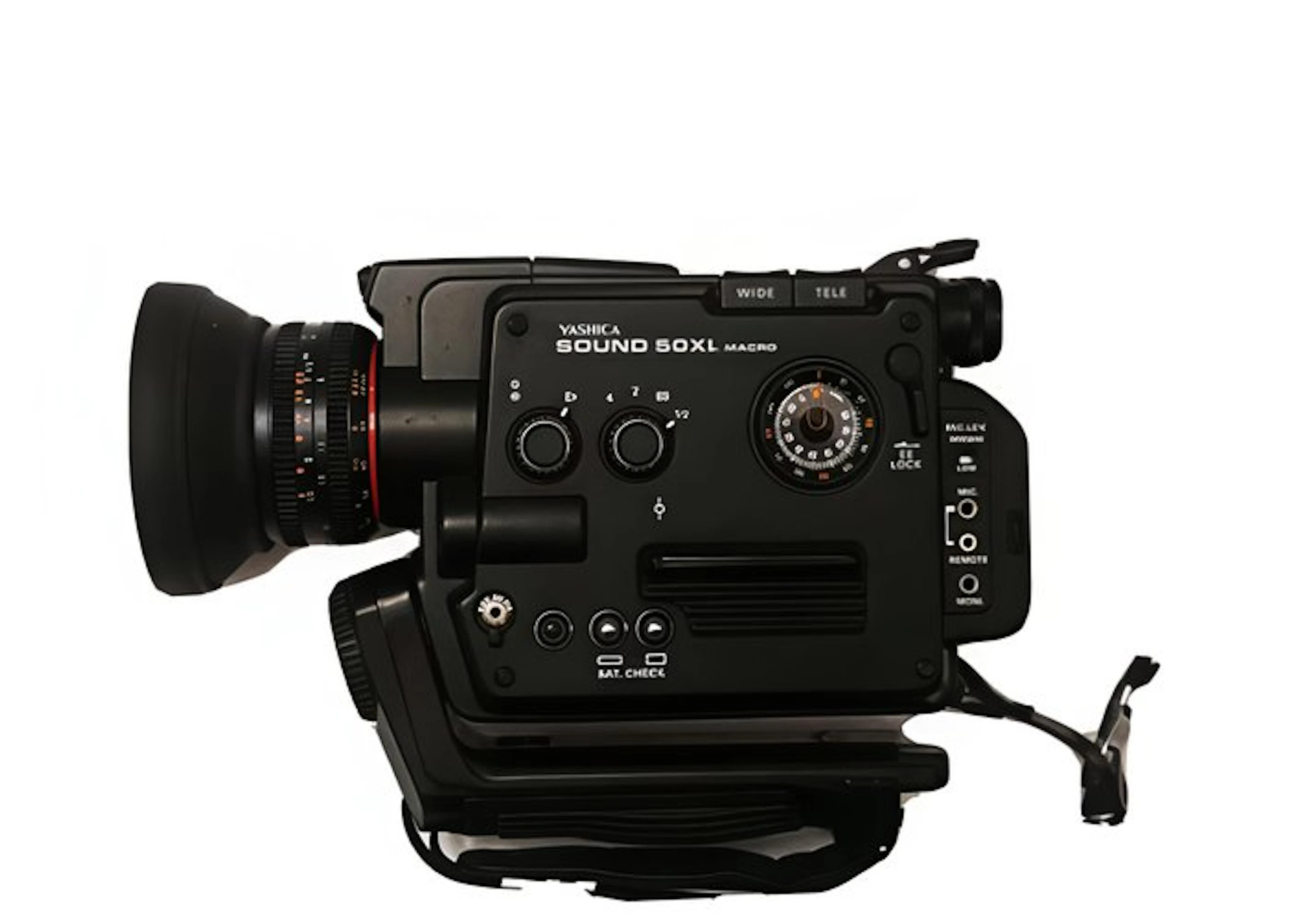 Yashica Sound 50XL Macro - Yashica 8–40mm f/1.2 Macro Zoom Lens Stereo camera