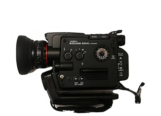 Yashica Sound 50XL Macro - Yashica 8–40mm f/1.2 Macro Zoom Lens Stereo camera