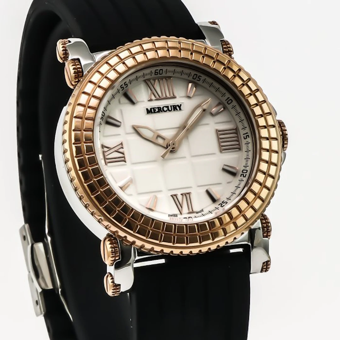Mercury - Swiss Watch - ME10205-SRX-1 - Black strap - No...
