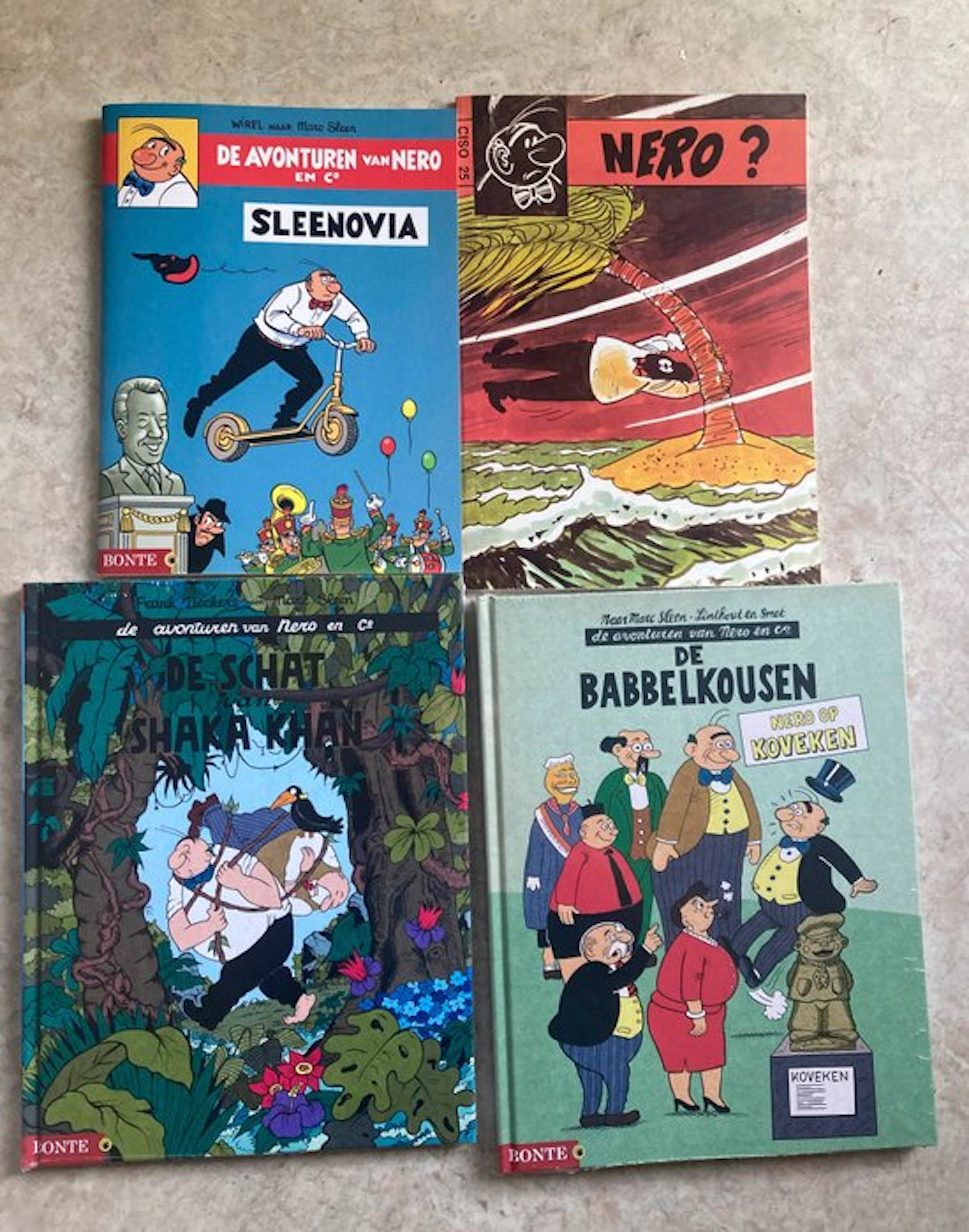 Nero - De babbelkousen / Nero op koveken / De schat shaka...