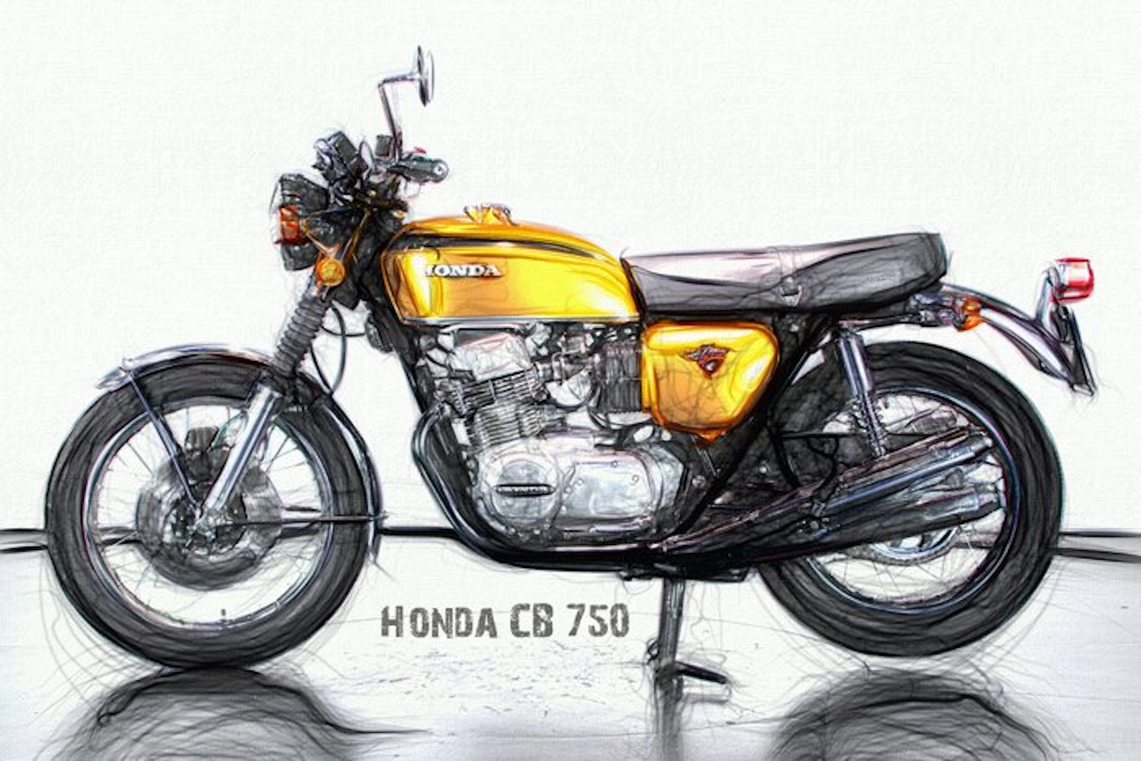 Luc Best - "Honda CB 750"