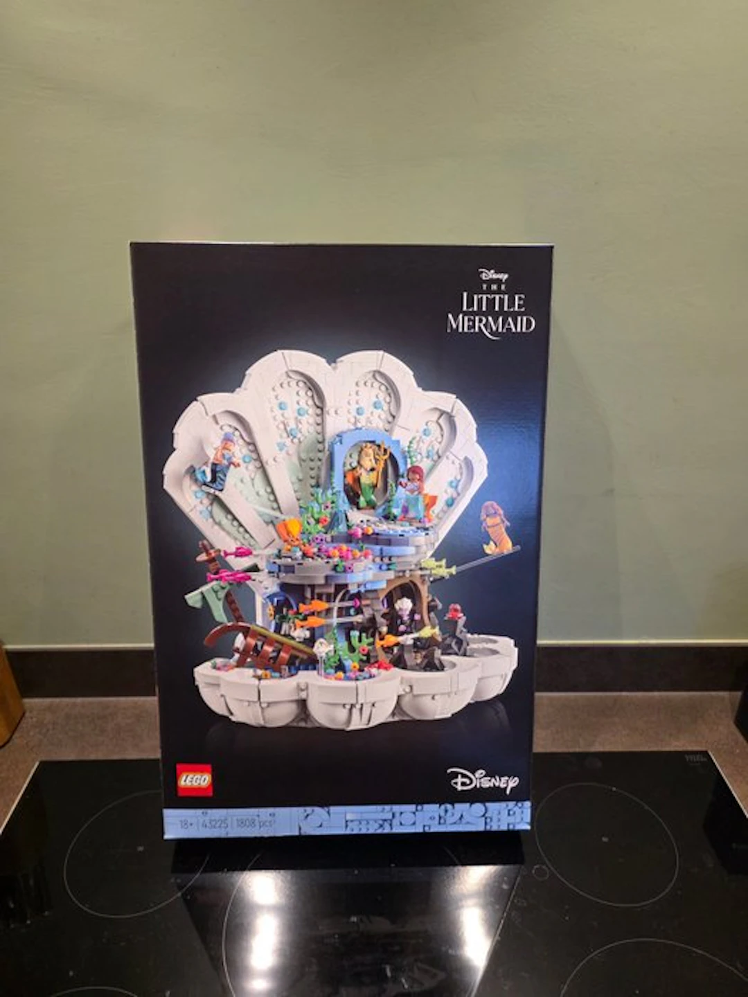 LEGO Set - 43225 - Disney - De Kleine Zeemeermin koninklijke schelp