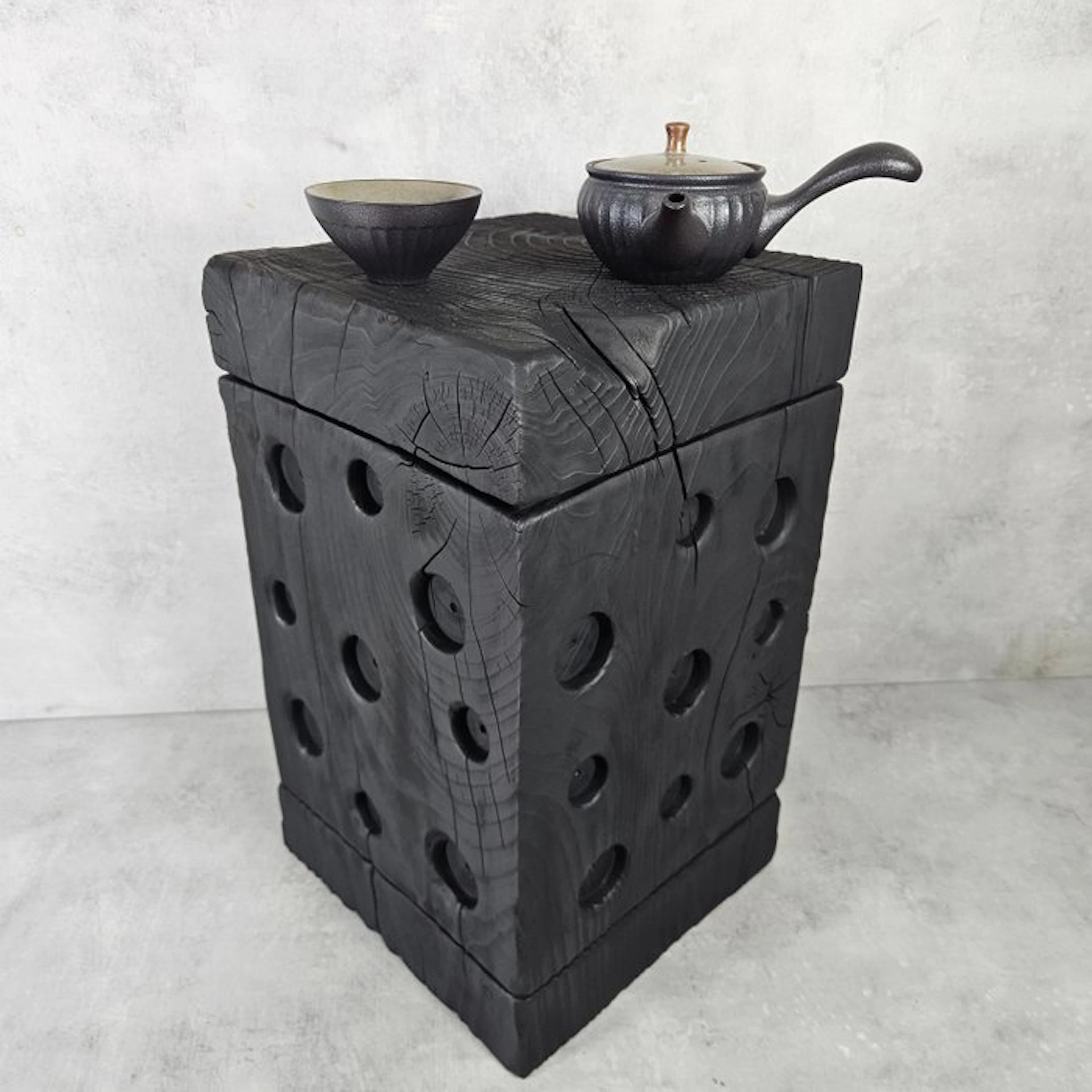 Dean Marino - Dean Marino - Side table - KURAI - Cedar of Lebanon