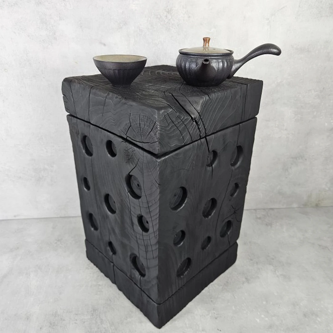 Dean Marino - Dean Marino - Side table - KURAI - Cedar of Lebanon