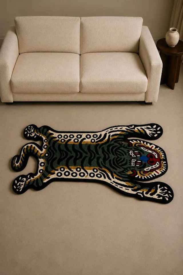 House of Beauty 2047 - Tiger Rug XL – Hand-tufted wool - Carpet -
