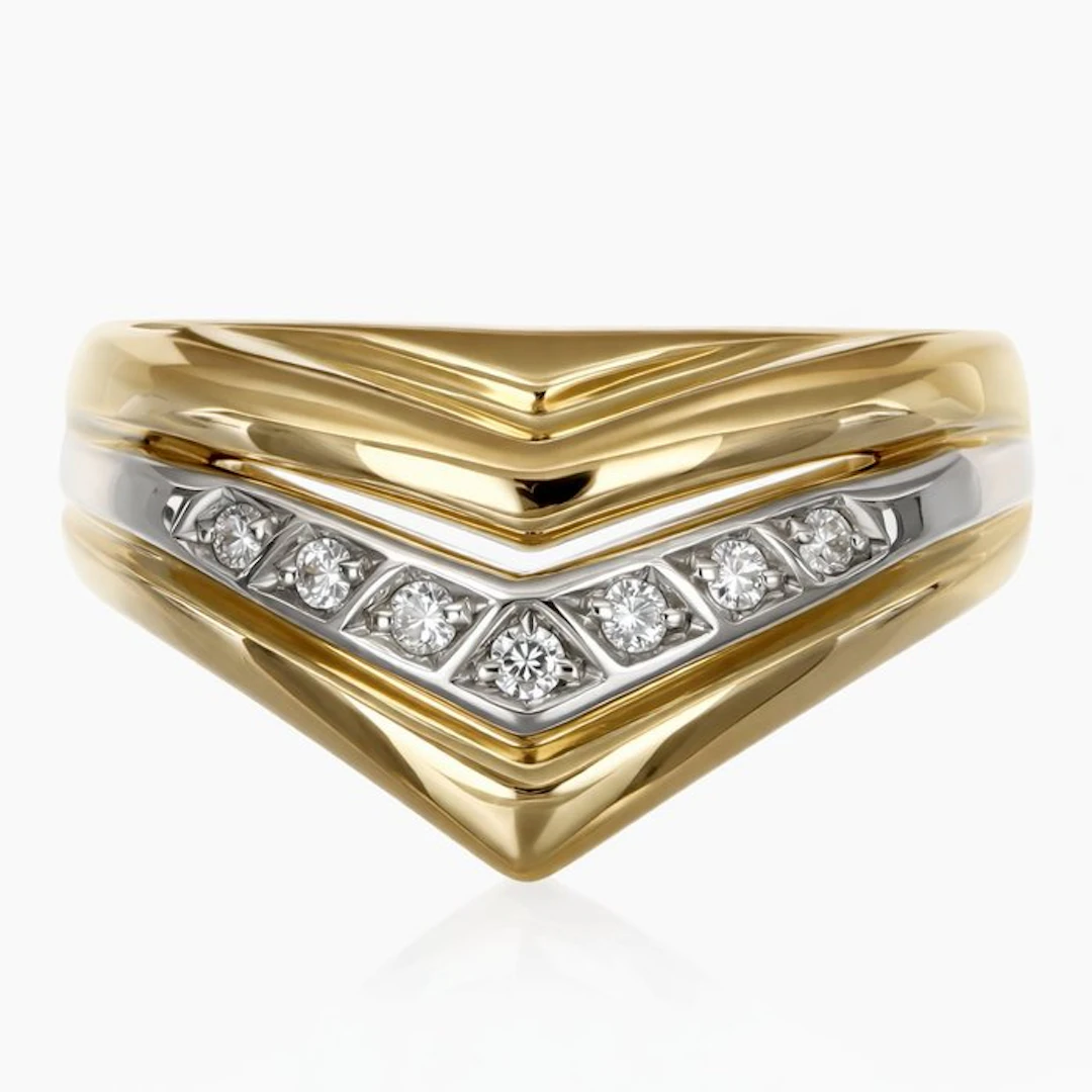 No reserve price - Ring - 18 kt