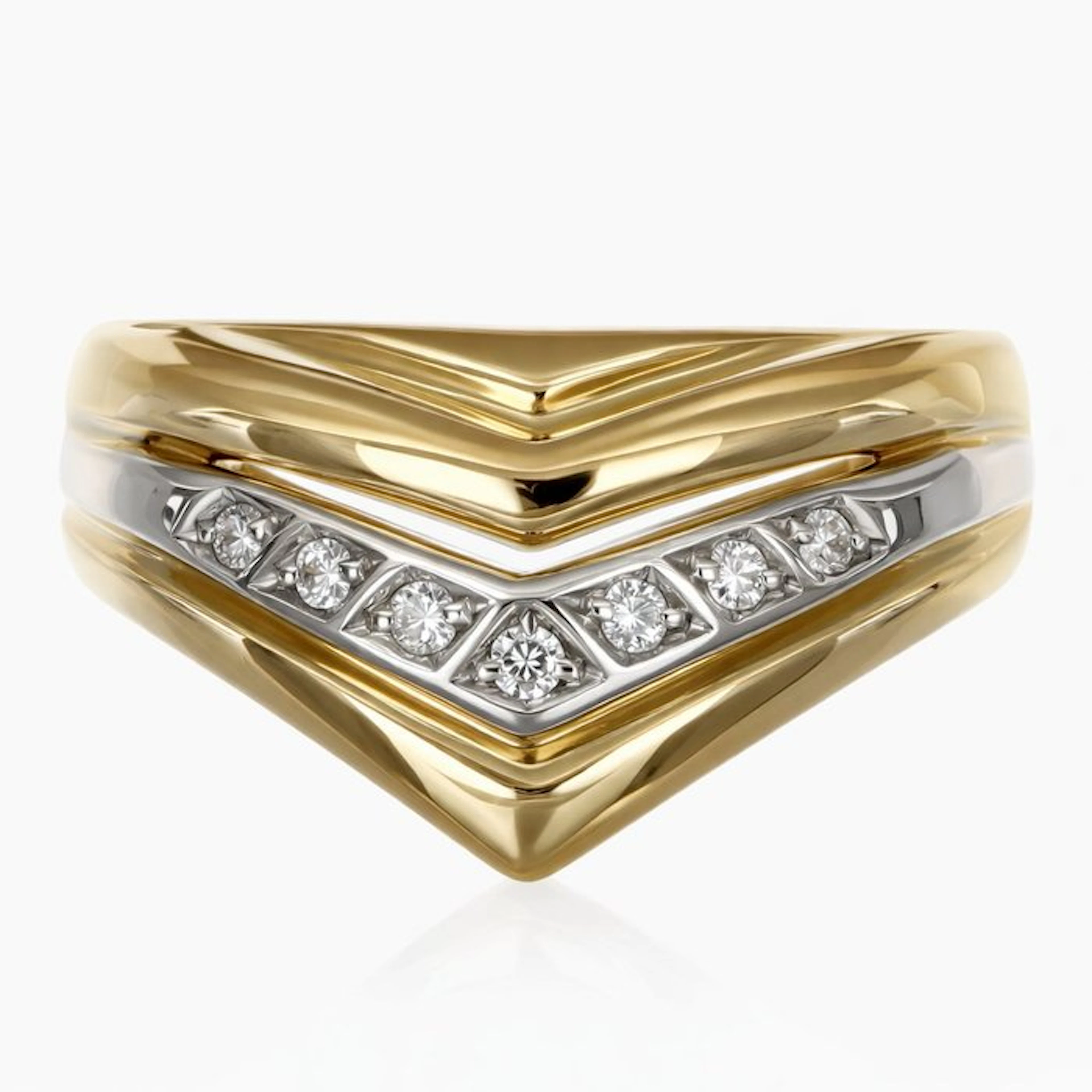 No reserve price - Ring - 18 kt