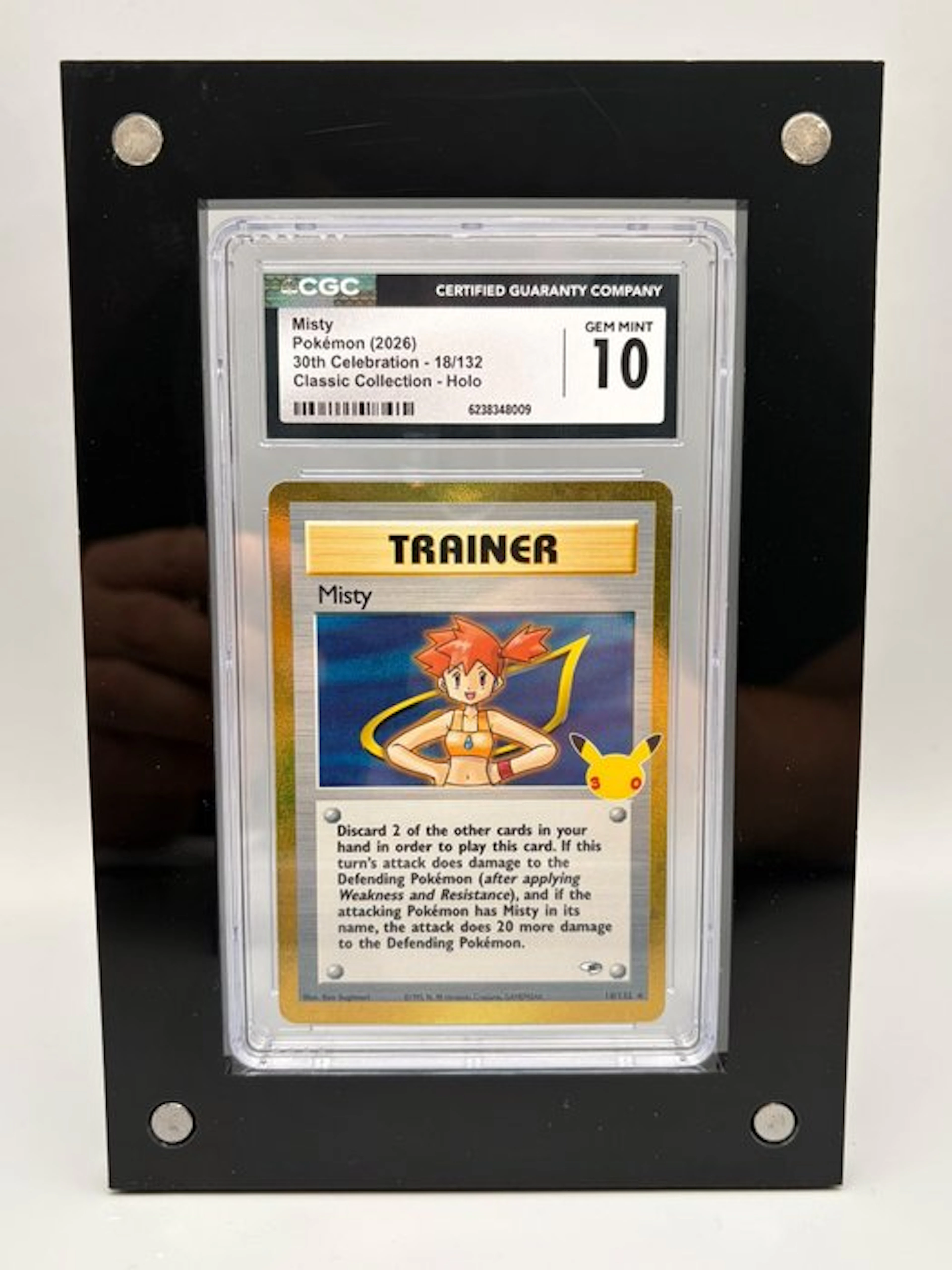 Pokémon - 1 Graded card - Misty - 30th Celebration...