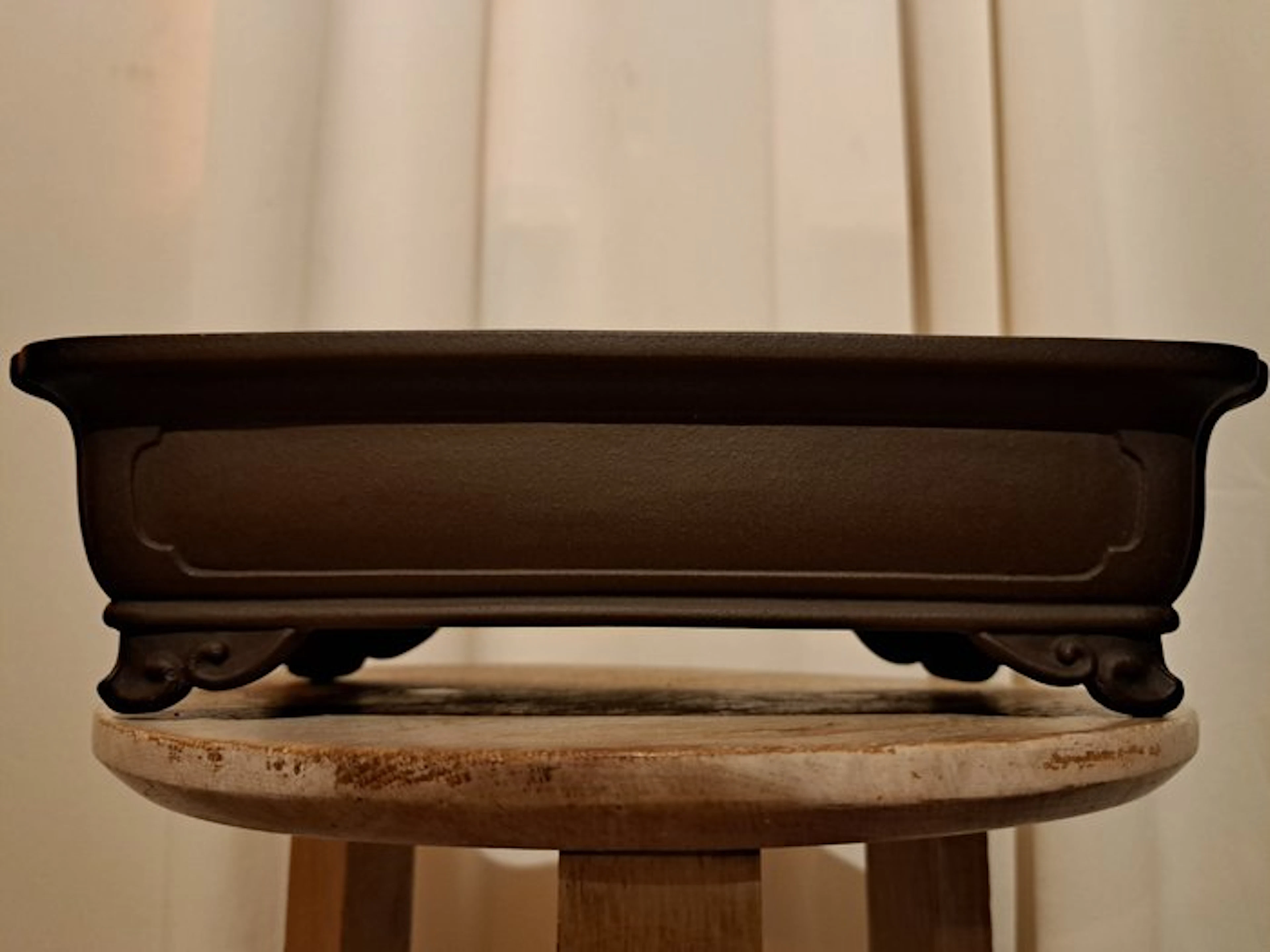 Bonsai bowl - 24x17x8 cm - unglazed - Height (Tree): 0 cm...