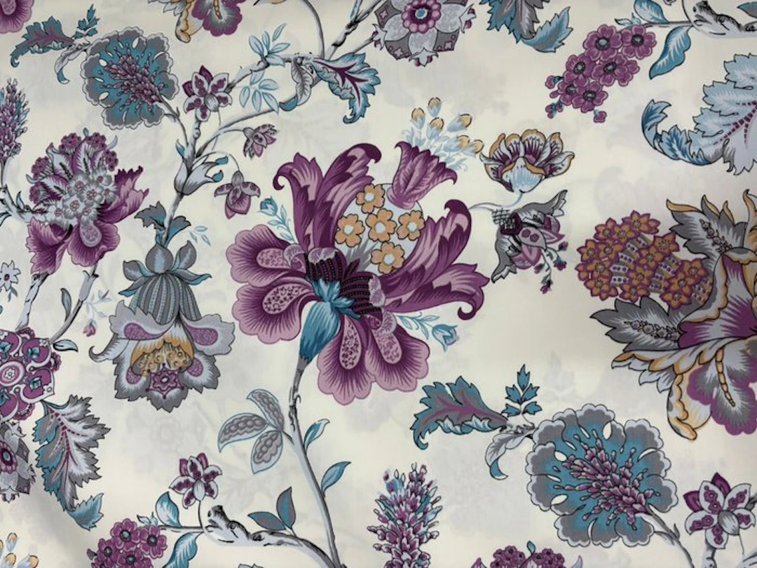 Upholstery and Drapery Fabric Cotton Satin Luxurious...