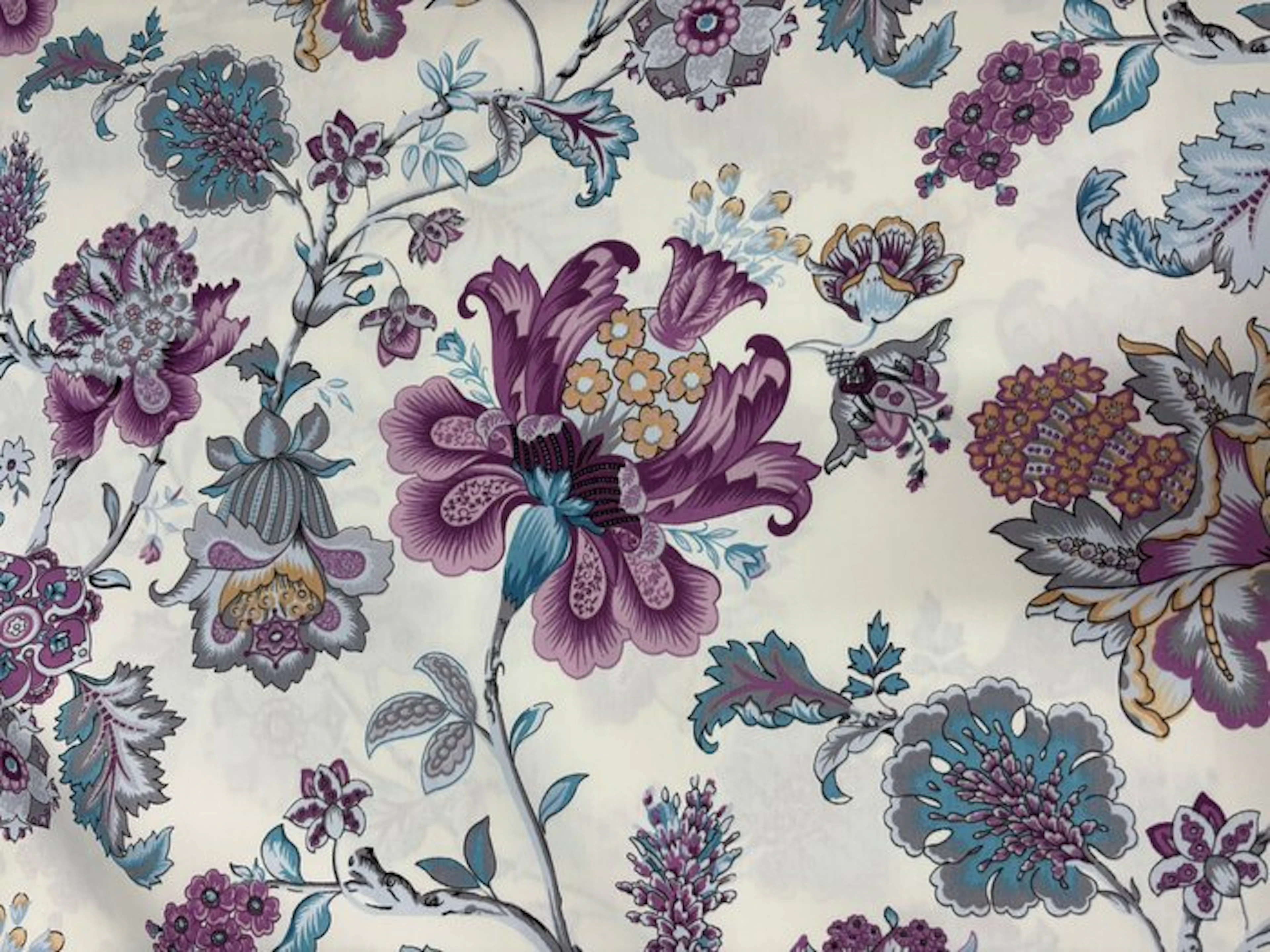 Upholstery and Drapery Fabric Cotton Satin Luxurious...