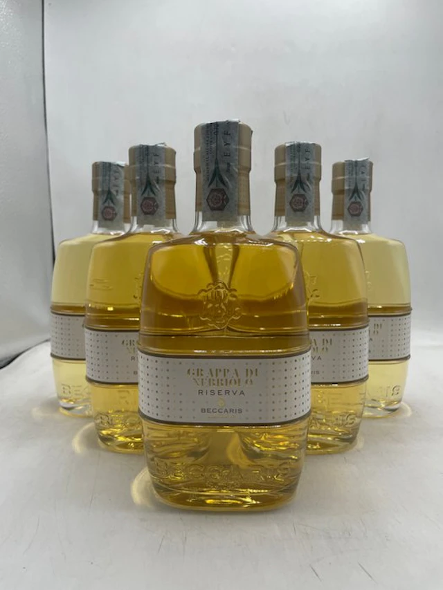 Beccaris - Grappa Nebbiolo Riserva - 70cl - 6 bottles