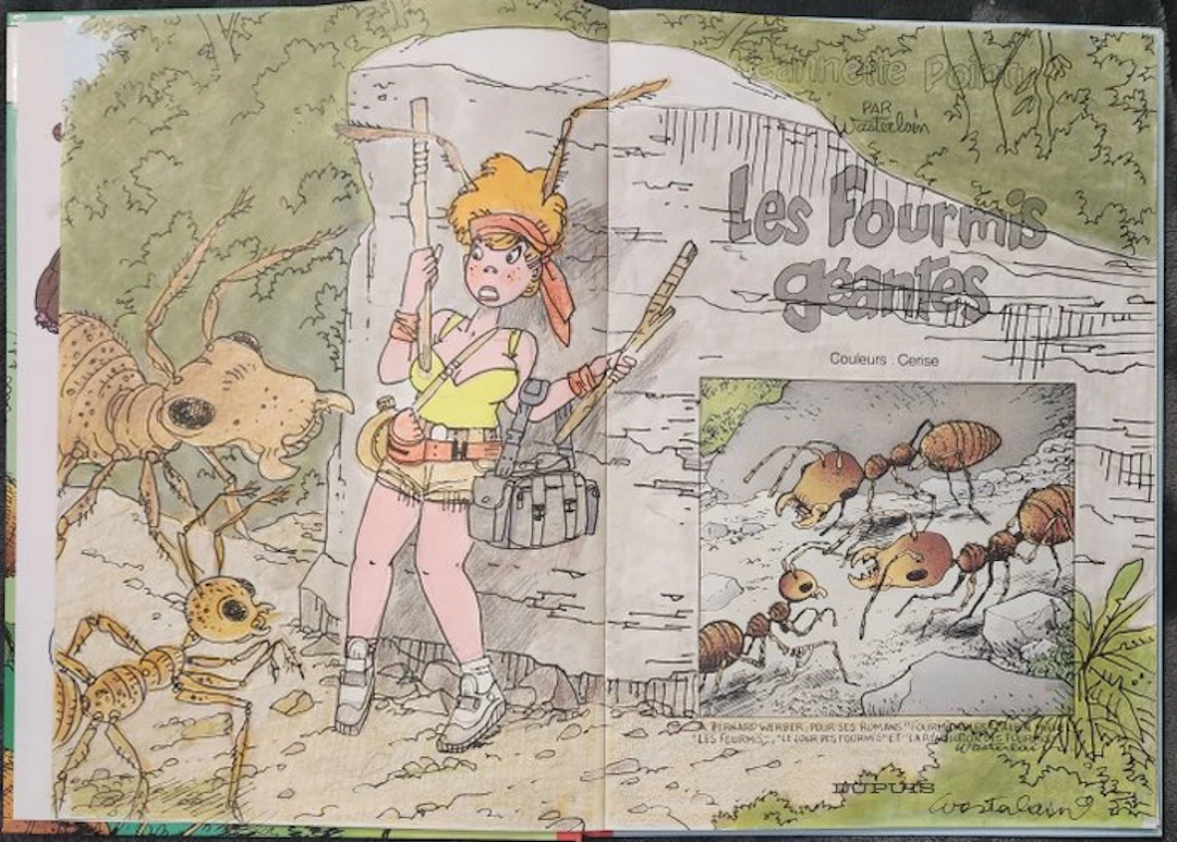 Wasterlain - 1 Original drawing - Jeannette Pointu