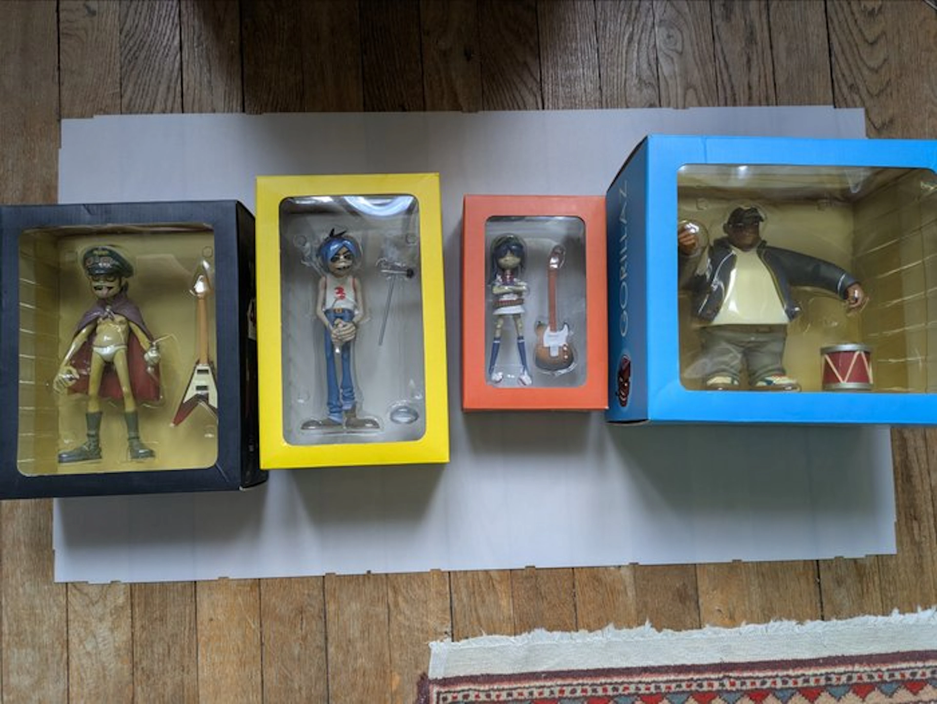 Kidrobot - Figurine - Gorillaz Kidrobot figurines set (4) - Plastic