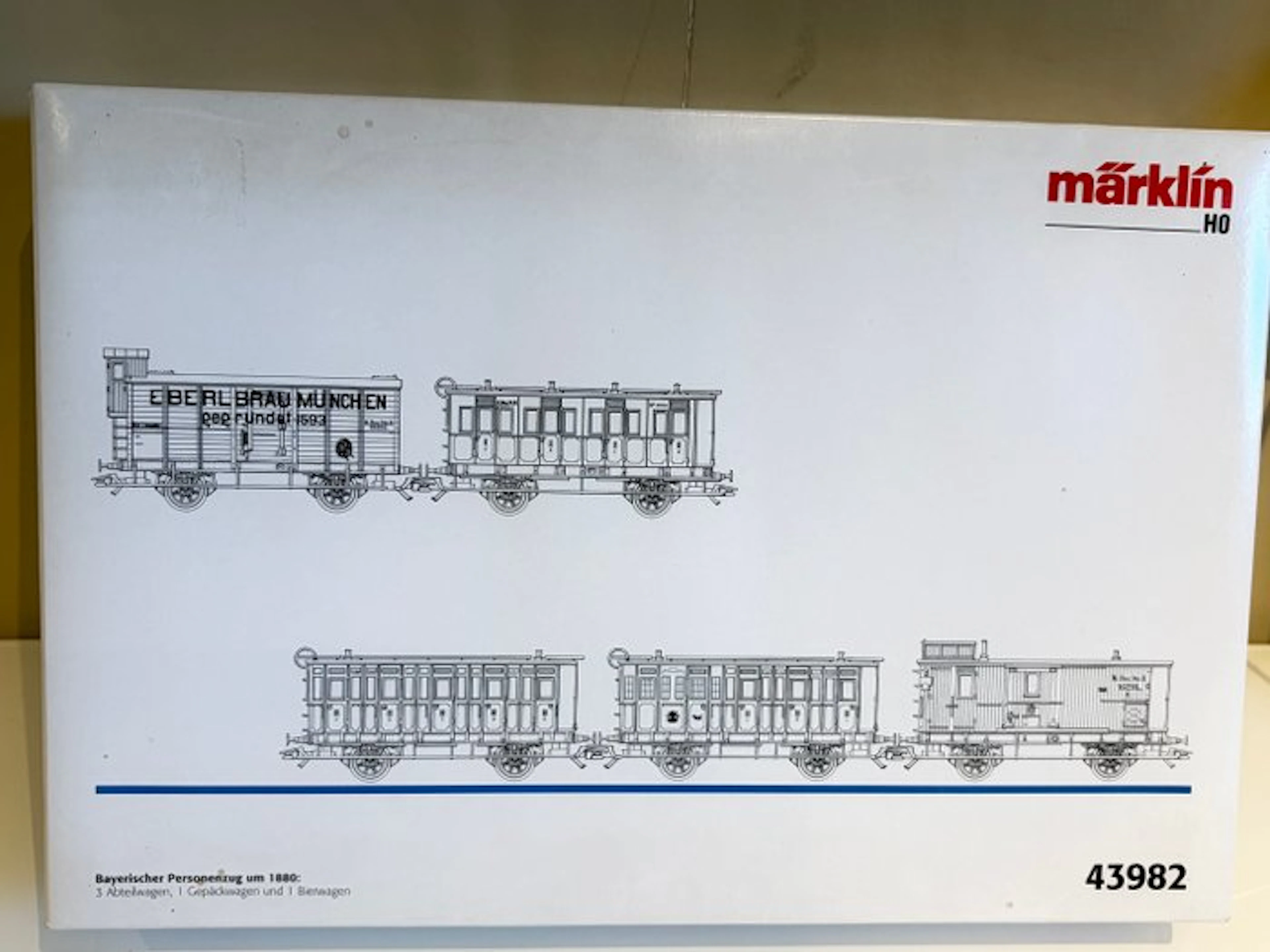 Märklin H0 - 43982 - Model train passenger carriage (1)...