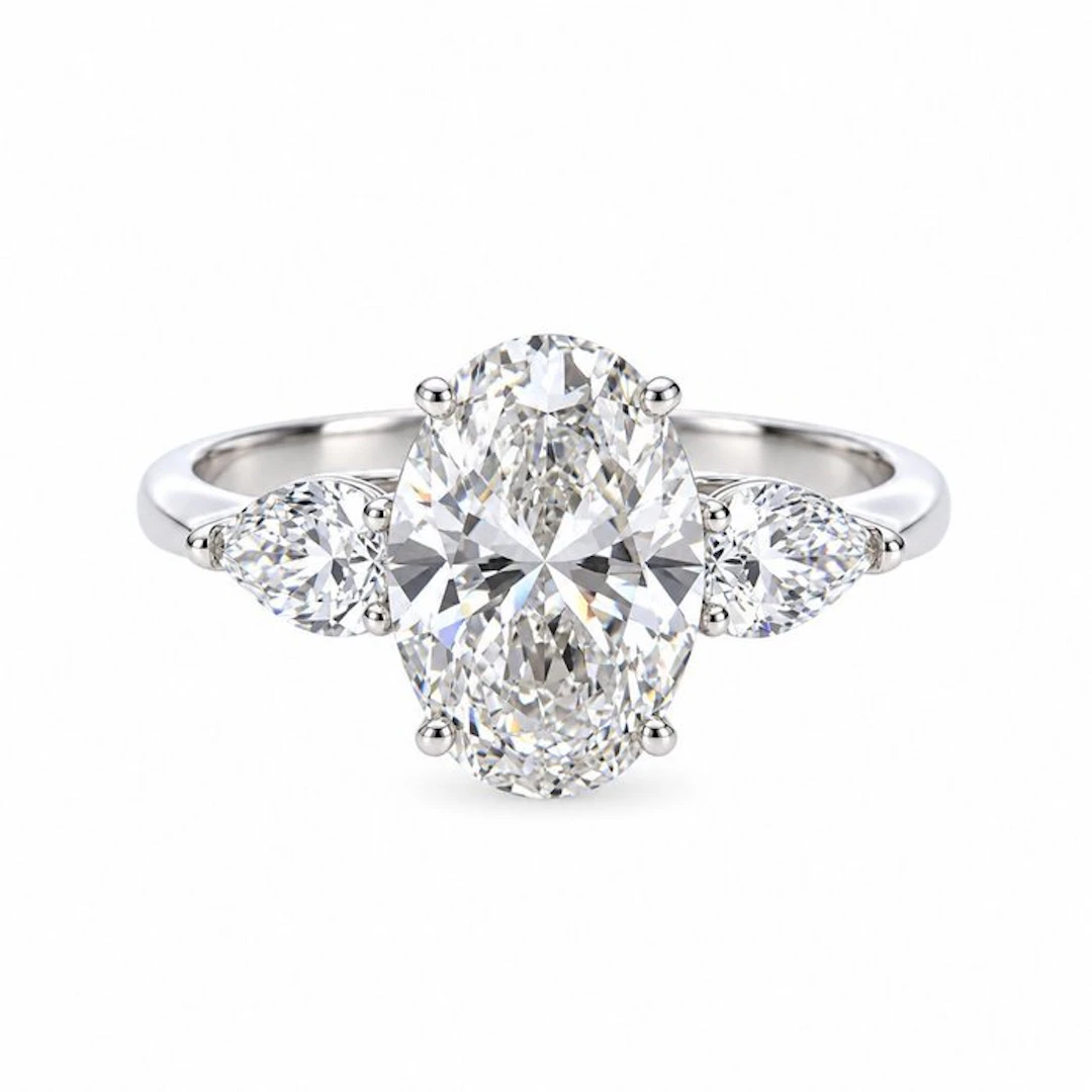 No reserve price - Ring - 14 kt