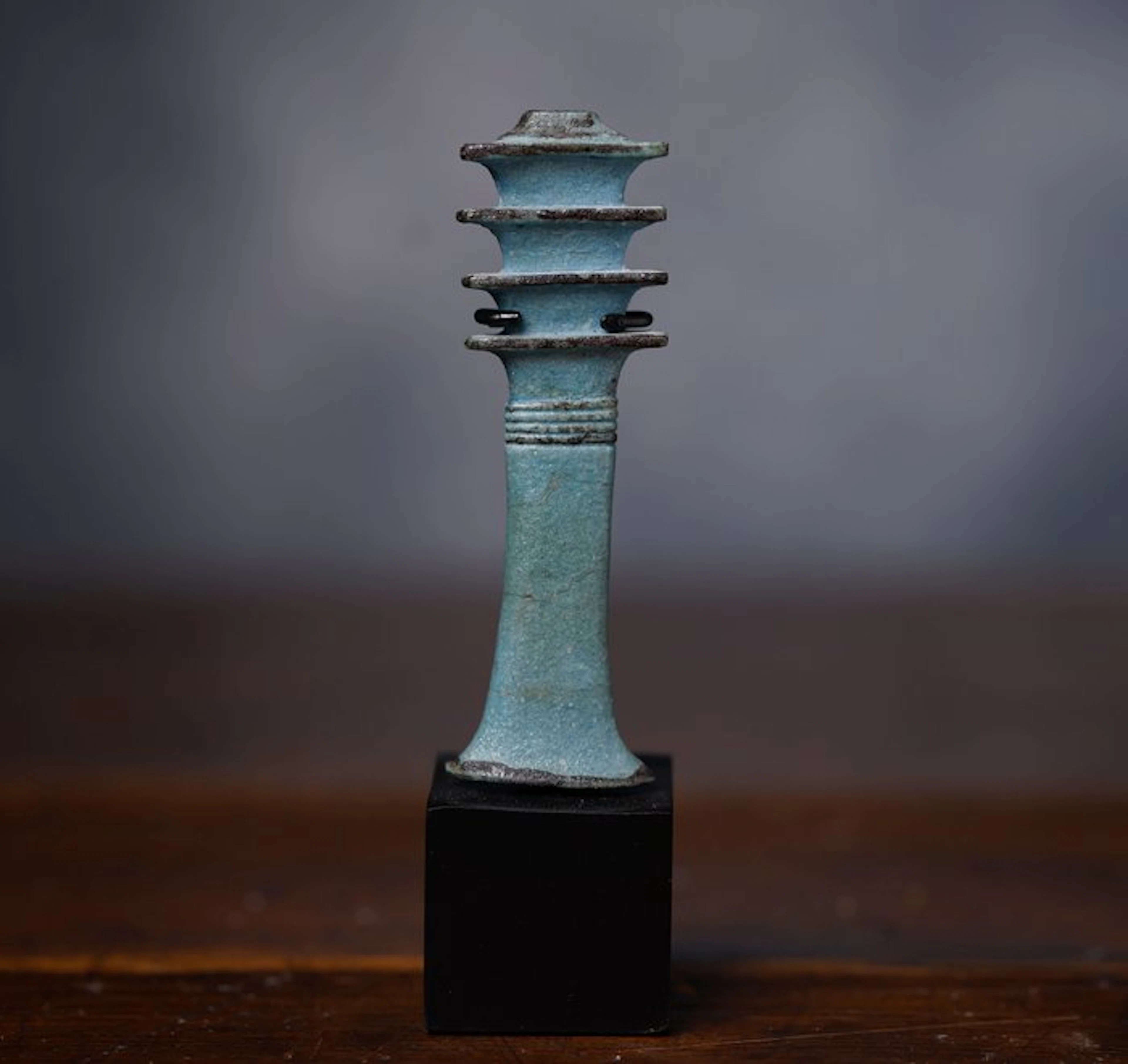 Ancient Egypt, Djed Pillar amulet - 8.2 cm