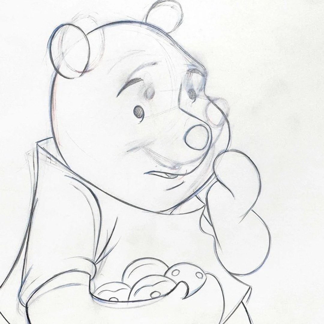 Winnie the Pooh Original Animation Drawing "Piglet's Big Movie" - (Walt Disney