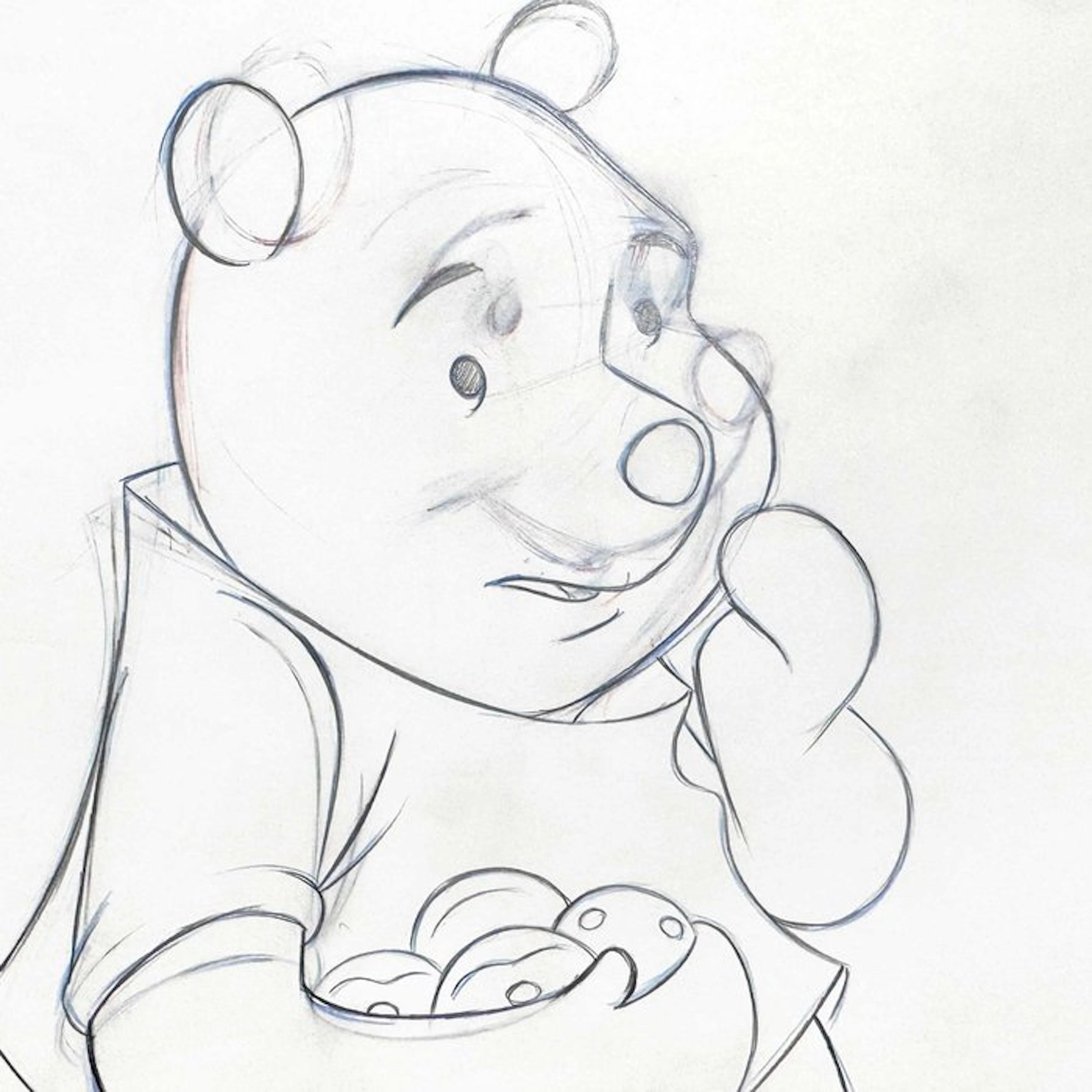 Winnie the Pooh Original Animation Drawing "Piglet's Big Movie" - (Walt Disney