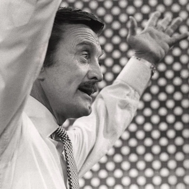 Bruce McBroom - Kirk Douglas sur le tournage de "L'arrangement" 1969 Vintage