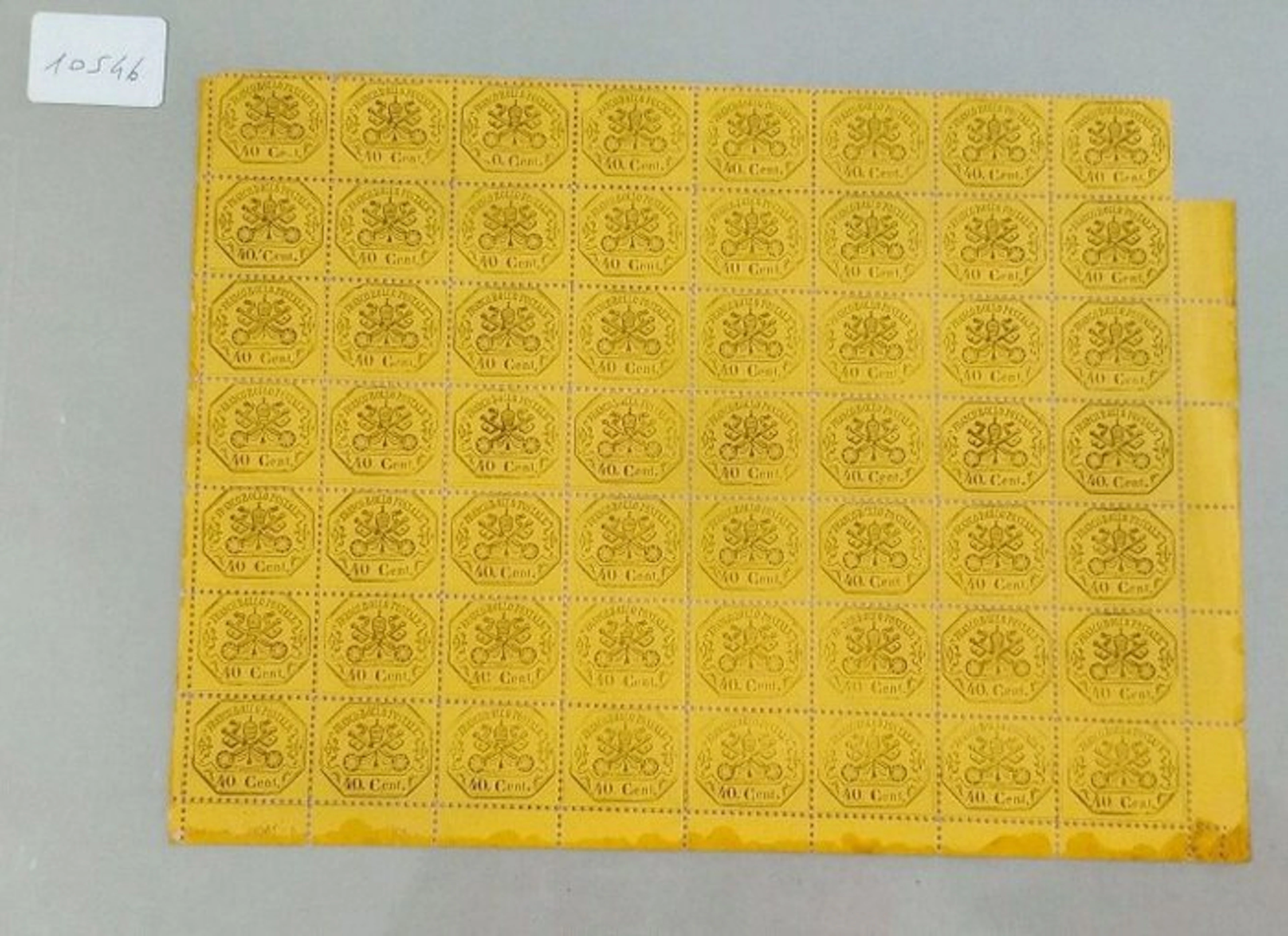 Italian Ancient States - Papal State 1868 - Papal States 1868 - 40 Centesimi