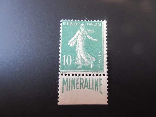 France 1924 - MINERALINE - Y et T. N°188A .COTE / 750€ neuf**.