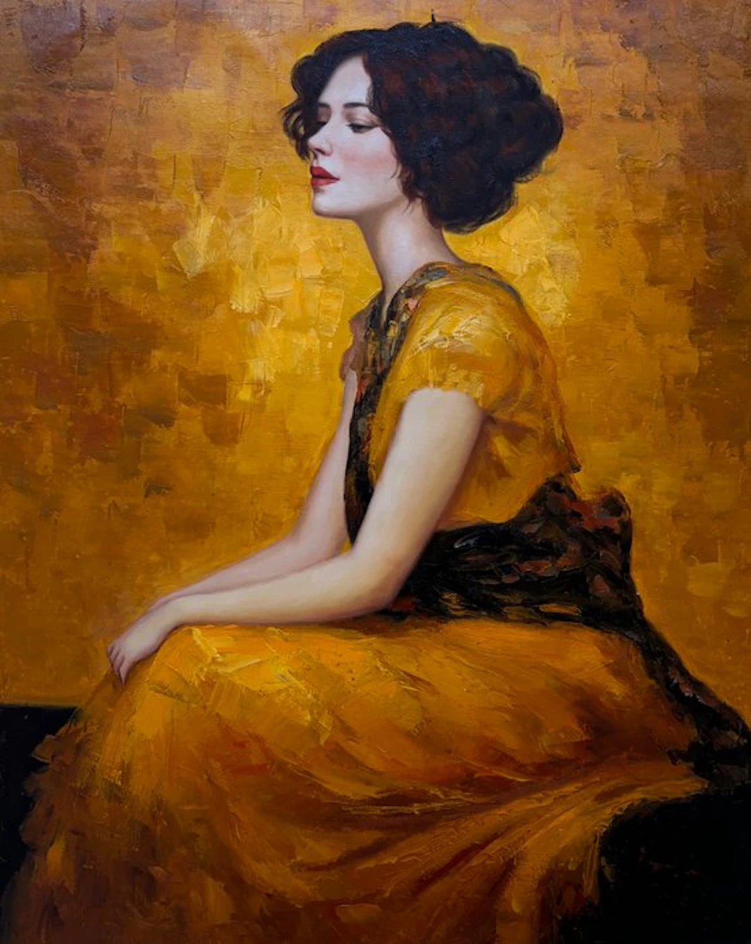 Andrea Fregi (1971) - Contemplazione gialla