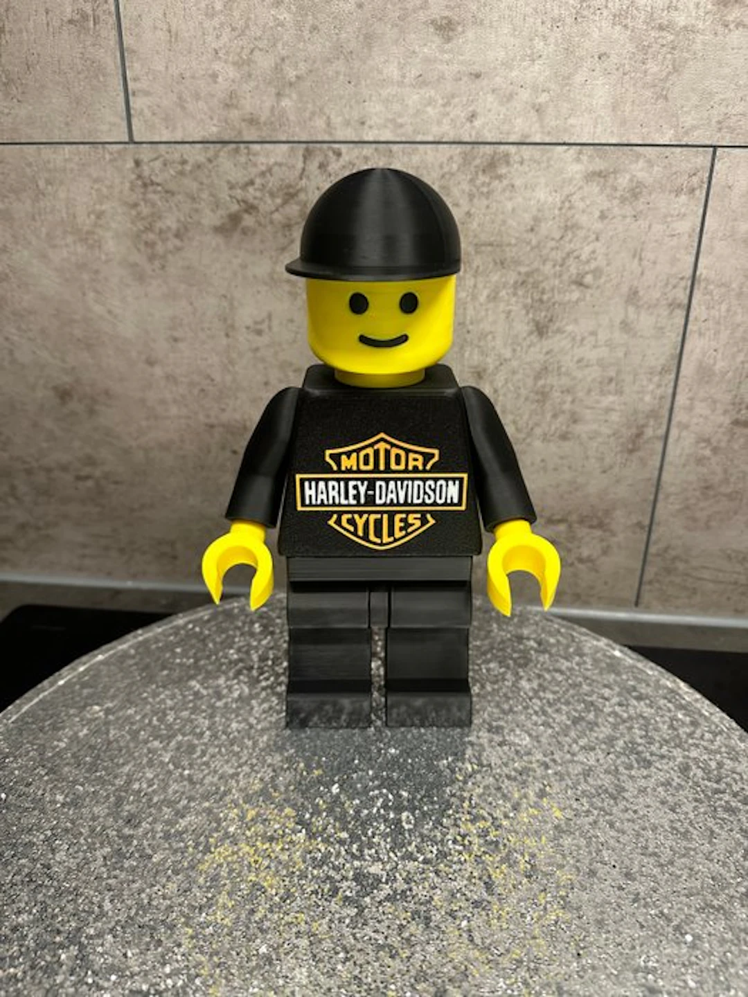 LEGO Minifigure - Custom Item - XL Harley-Davidson Brick Lego Versie