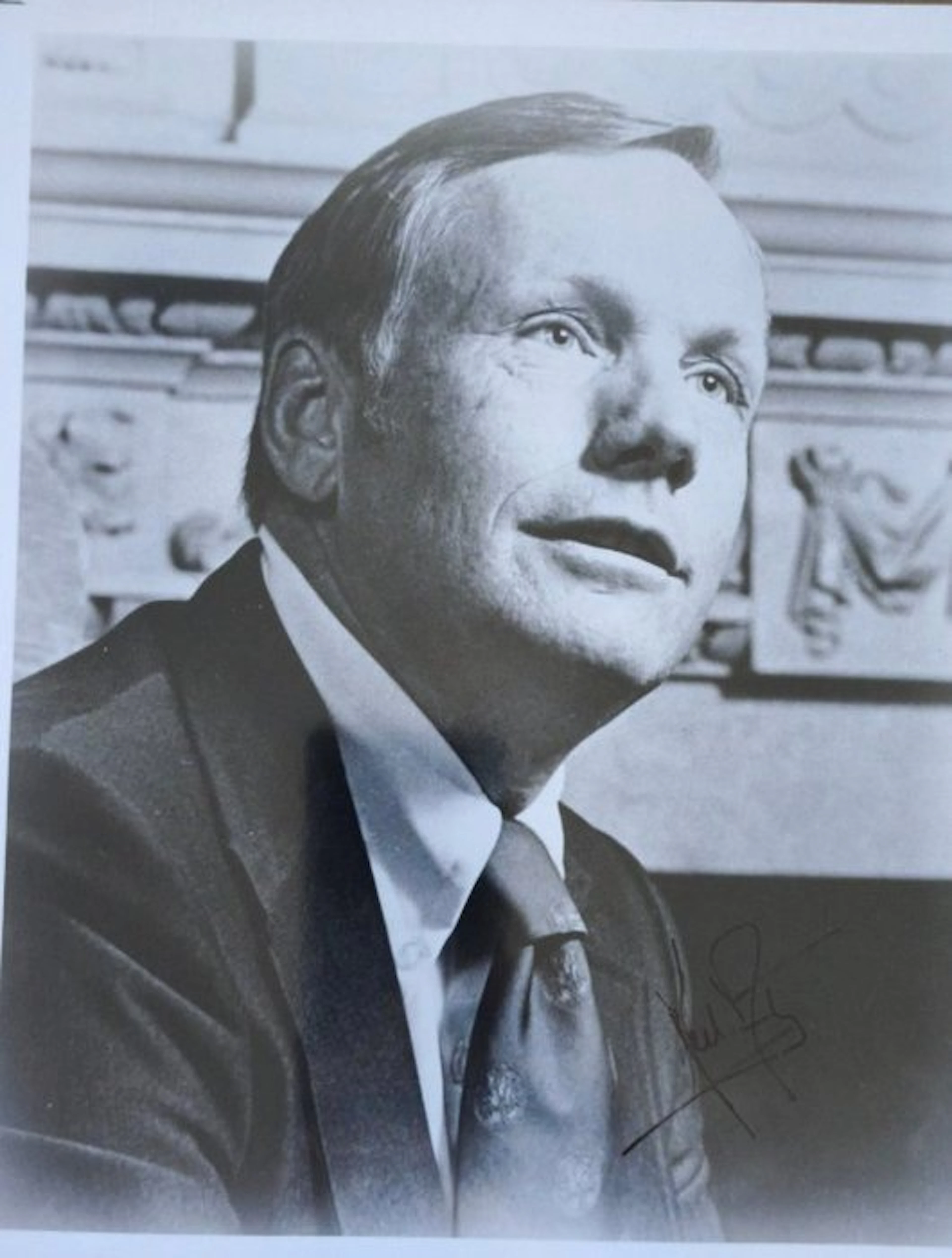 Autographed photograph - Neil Armstrong Apollo 11