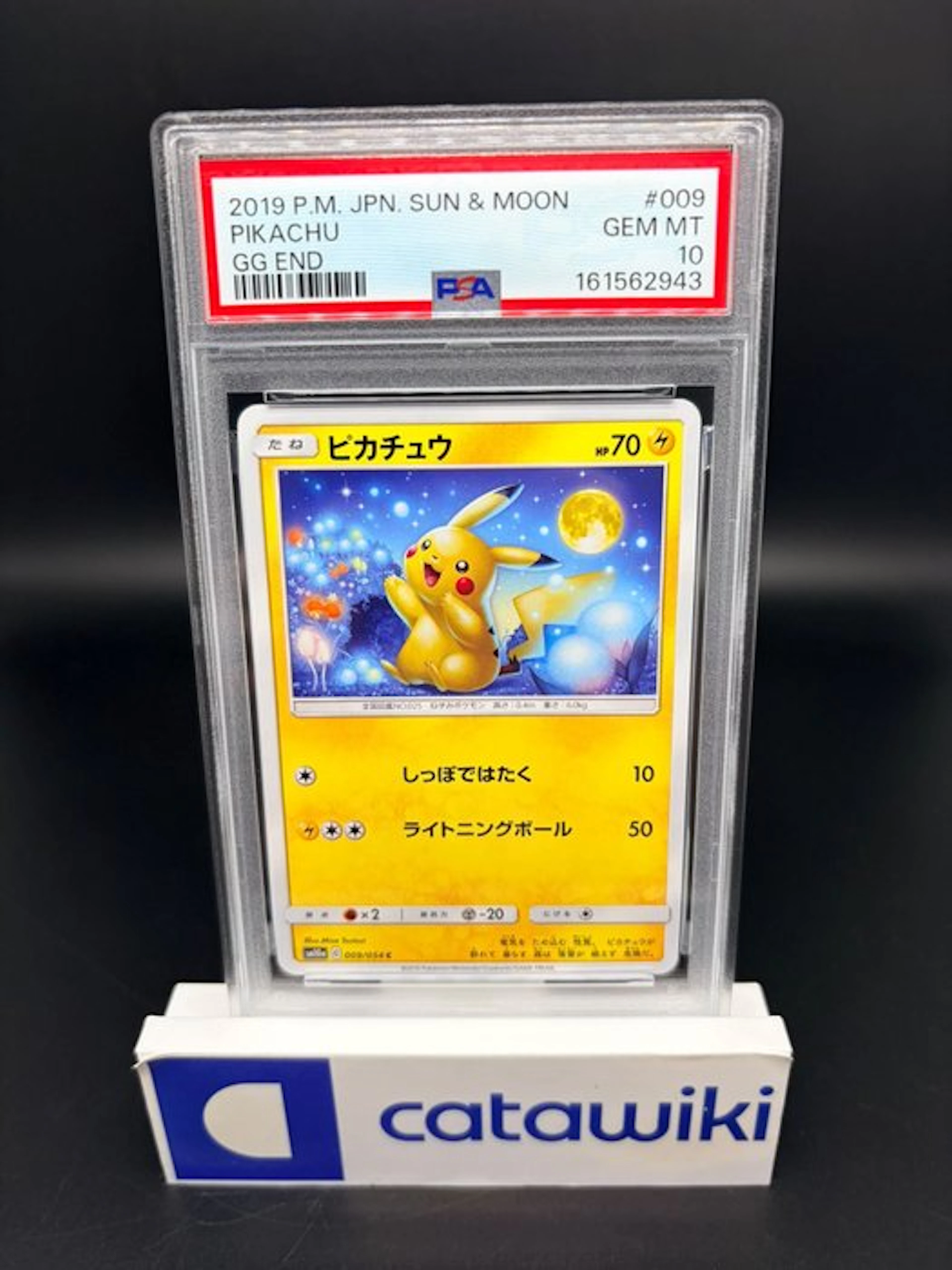 Pokémon - 1 Graded card - Pikachu - 009/054 - PSA 10...