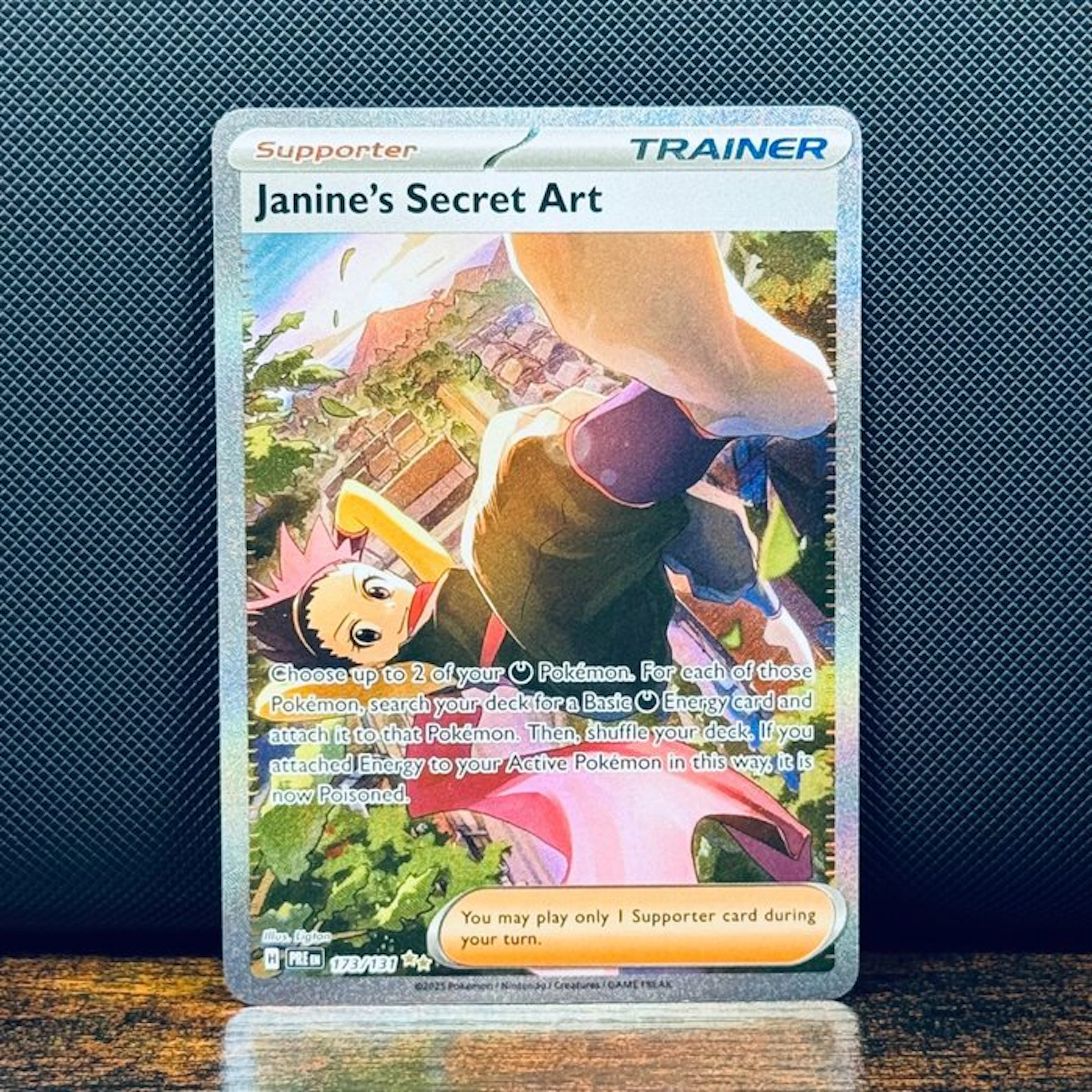 Pokémon Card - Janine's Secret Art 173 - Pokemon