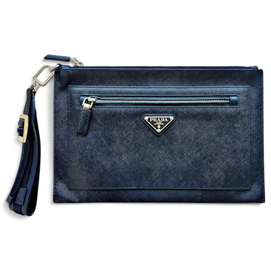 Prada - Pochette - Dustbag Included - Saffiano leather - Bag