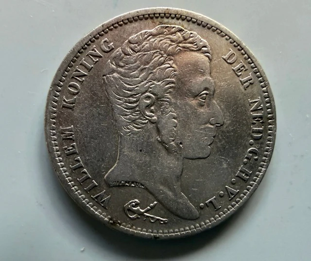Netherlands. Willem I. 1 Gulden 1824 (No reserve price)