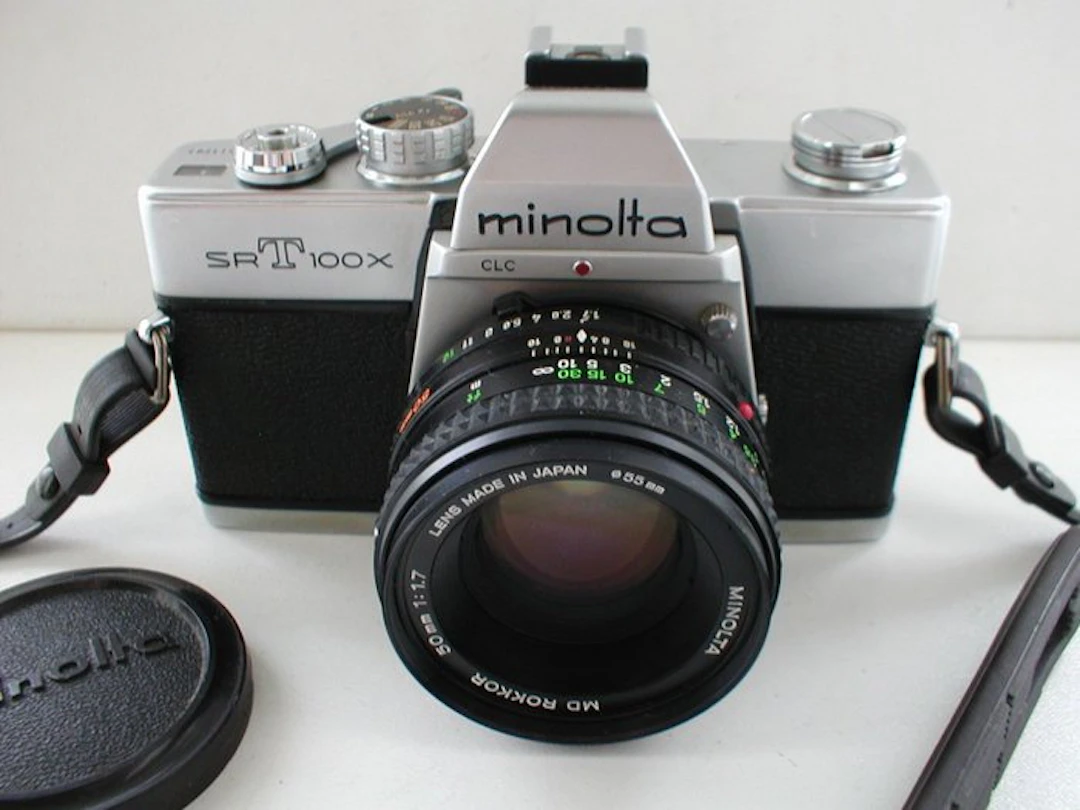 Minolta SRT100x + MD Rokkor 1,7/50mm | Single lens reflex camera (SLR)