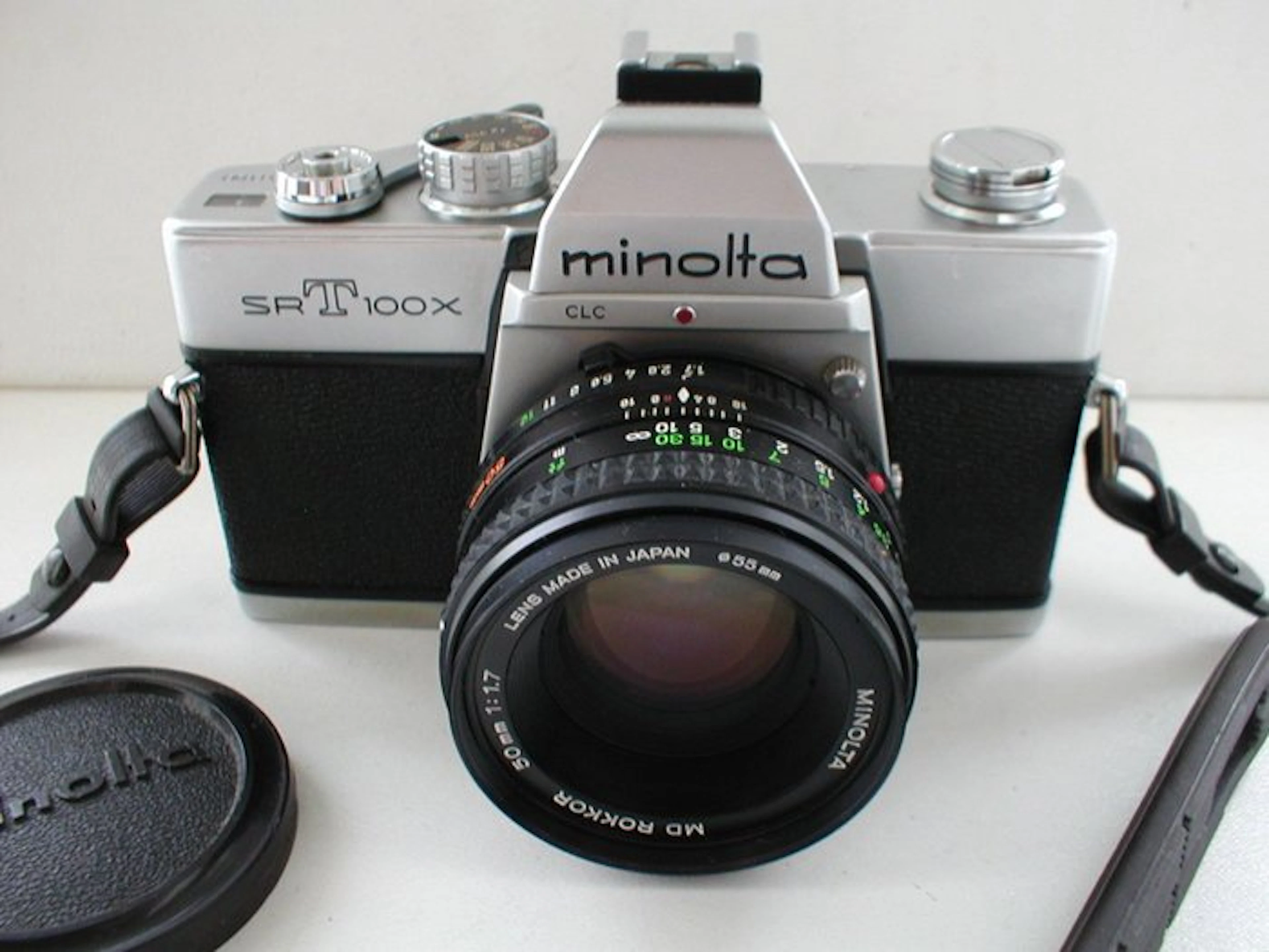 Minolta SRT100x + MD Rokkor 1,7/50mm | Single lens reflex camera (SLR)