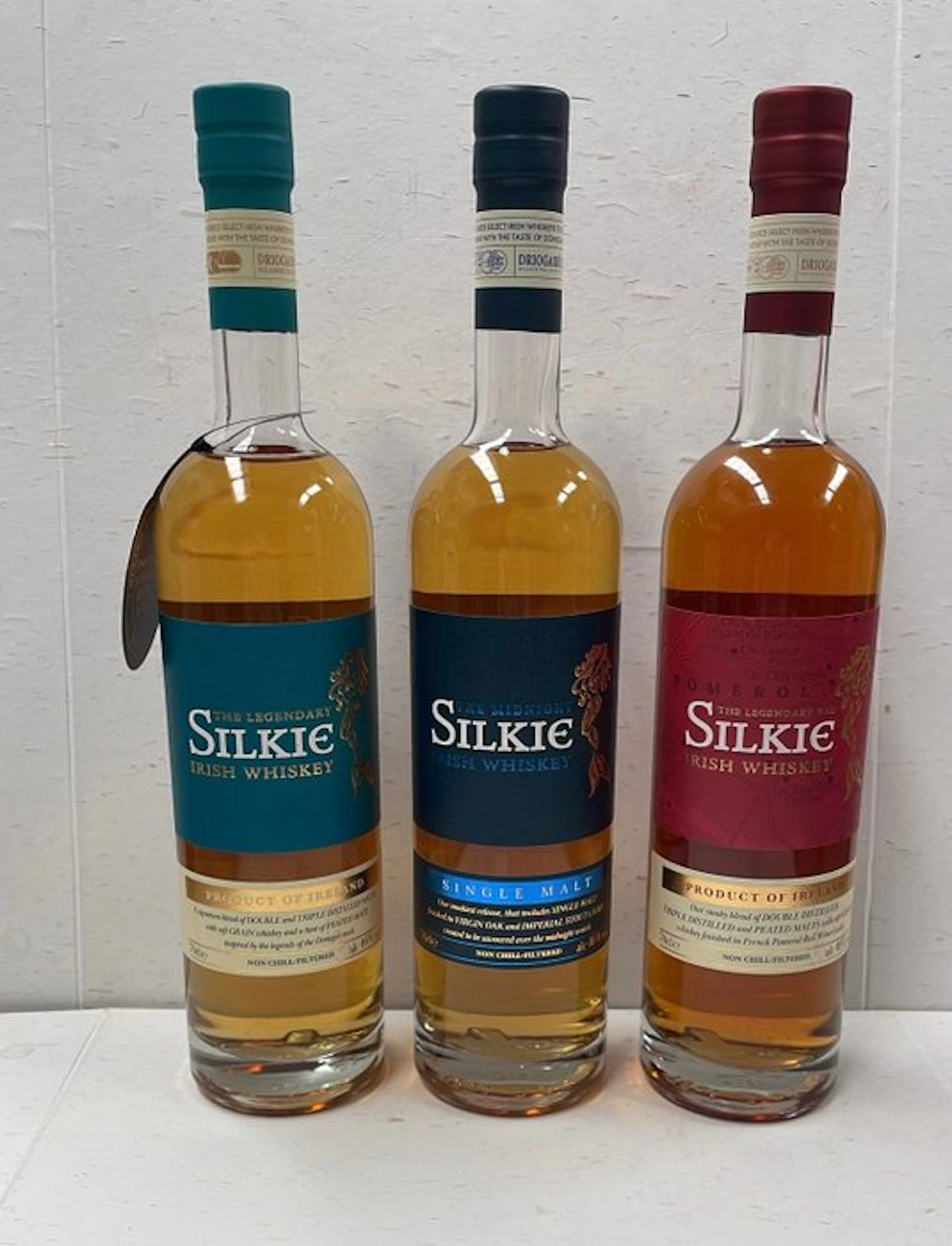 Silkie - Legendary, Midnight & Legendary Red Pomerol - 70cl - 3 bottles