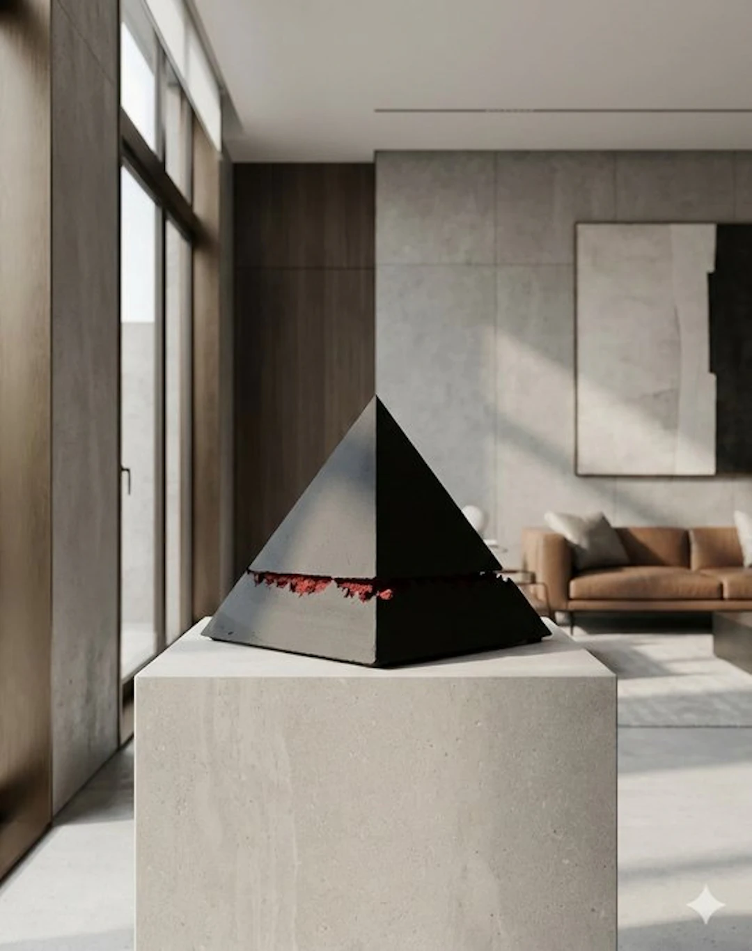 Trascent Pyramid (Red Cut version)