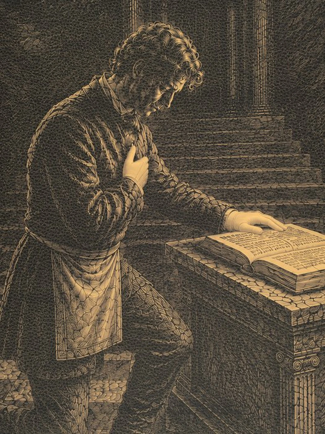 Esotericism and Initiatic Symbolism “The Promise” – Print...