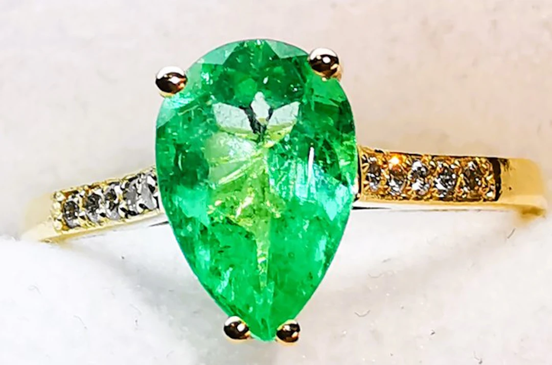No reserve price - Ring - 18 kt