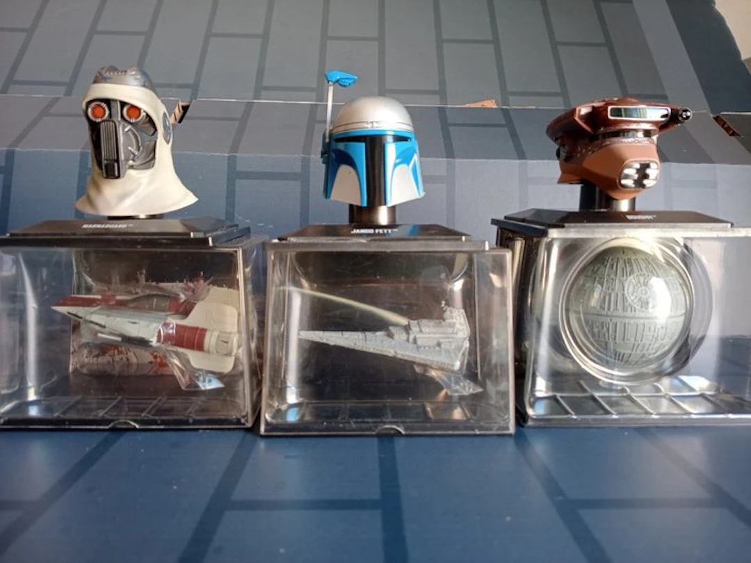 stars wars replica escala Agostini lucas flims