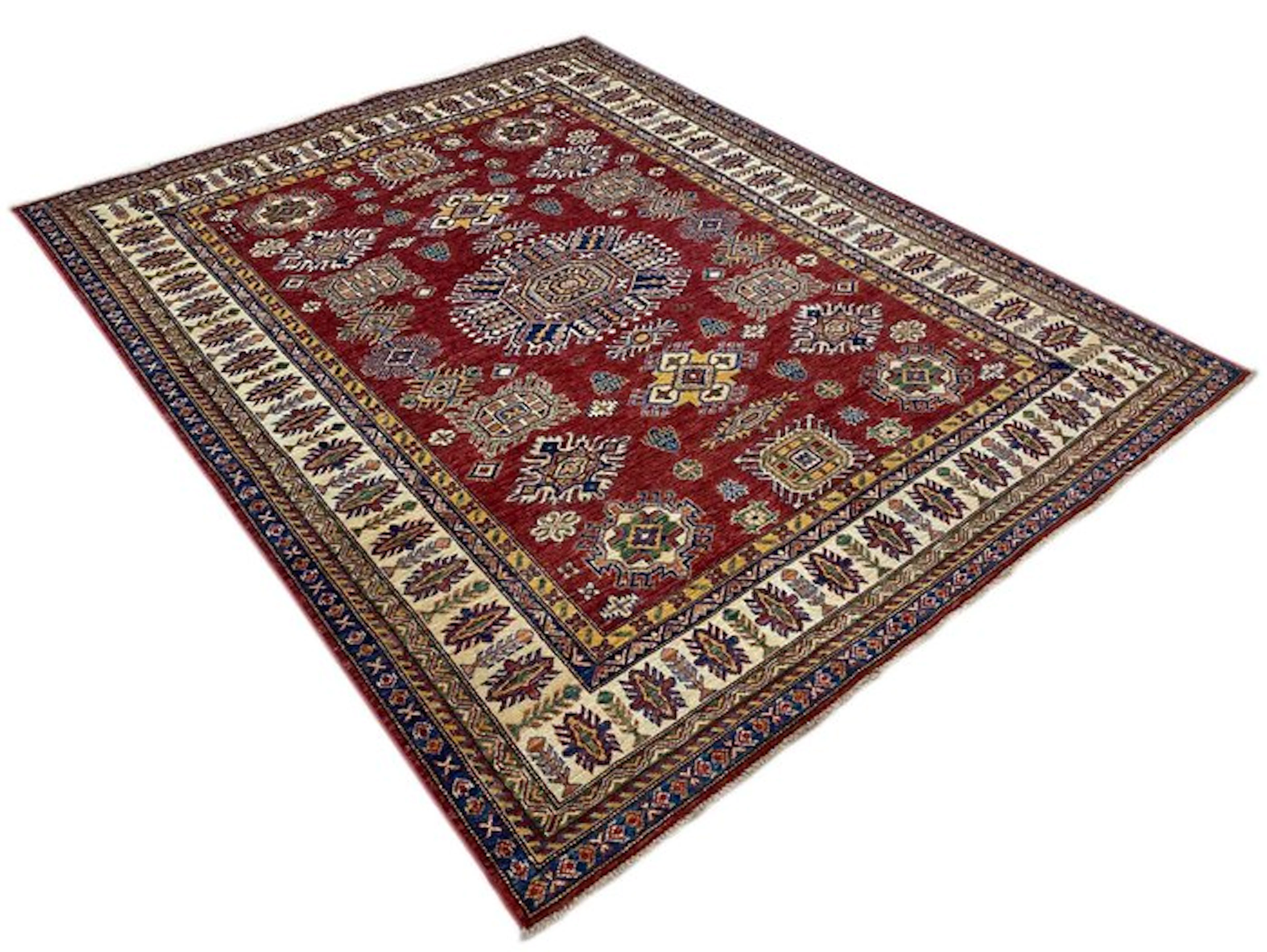 Kazak fine rug - Rug - 233 cm - 186 cm