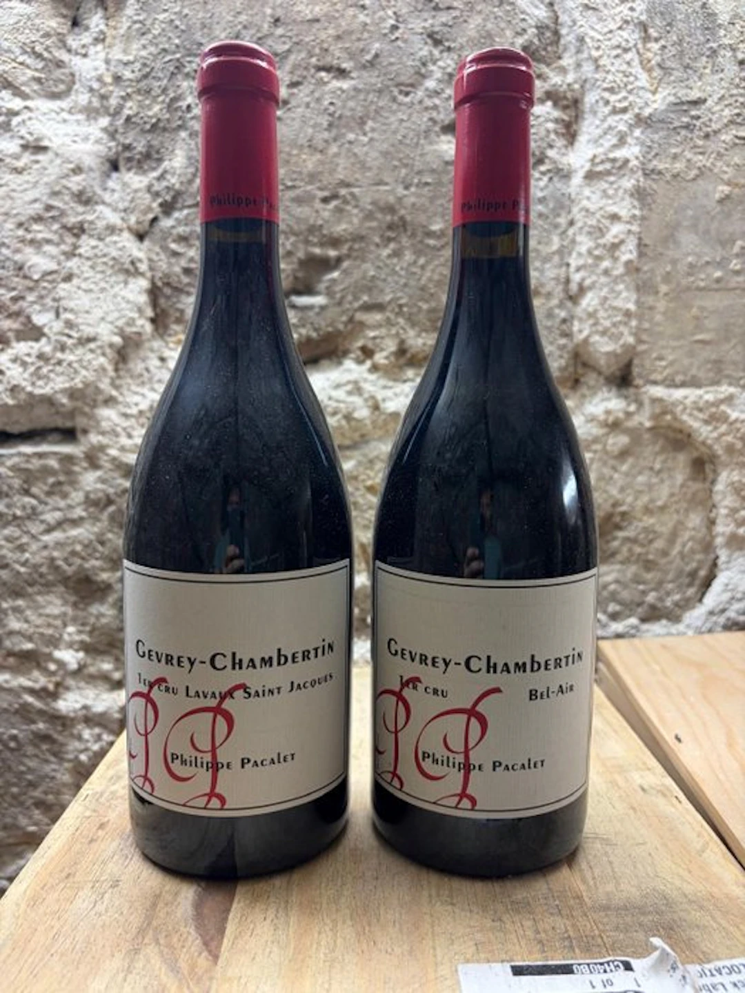 2012 Philippe Pacalet "Lavaux Saint Jacques" & "Bel Air"...