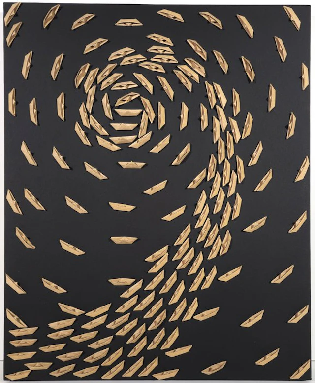 Riccardo Gusmaroli (1963) - Vortice Ecrù